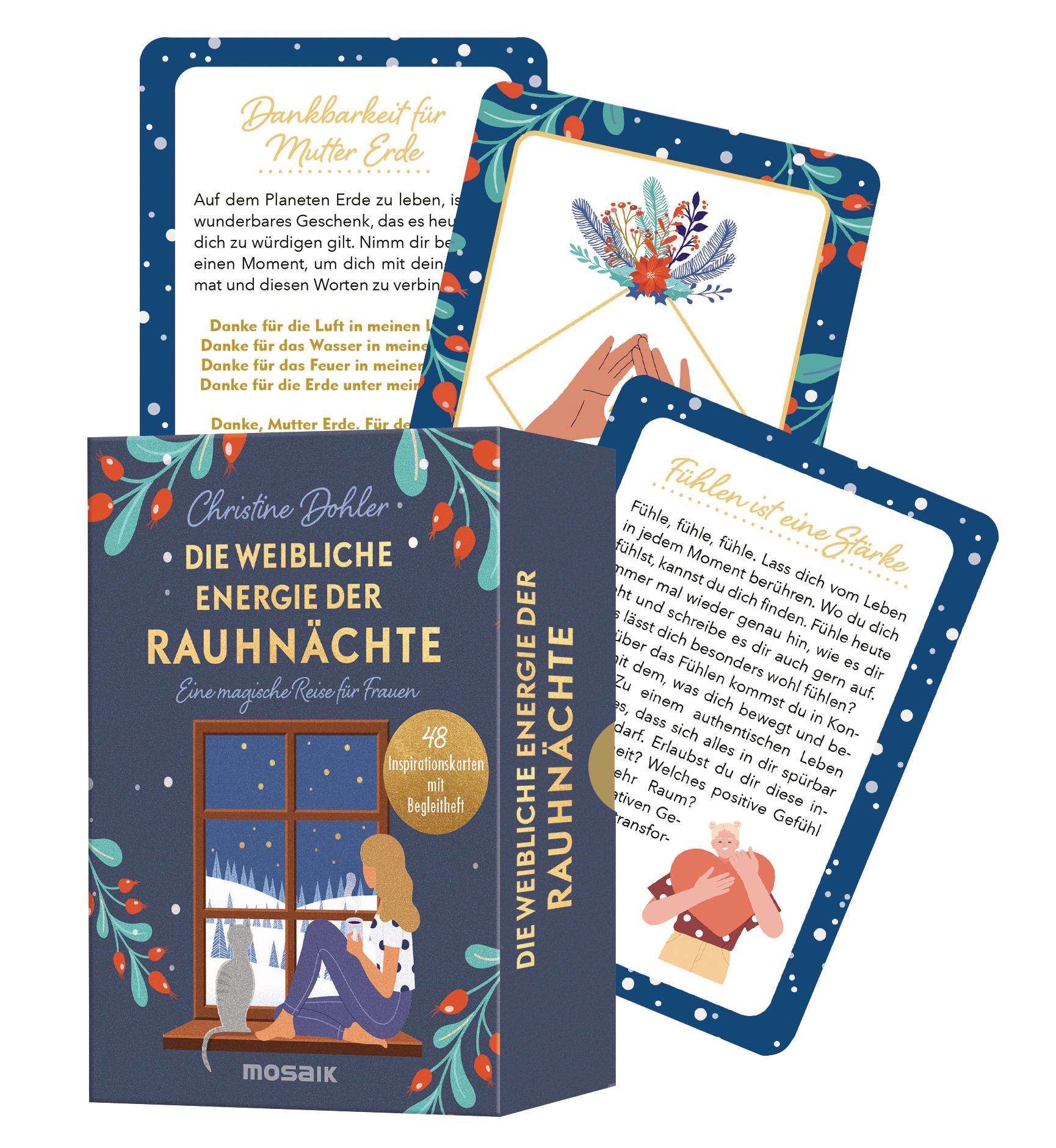 Vorderes Coverbild Die weibliche Energie der Rauhnächte