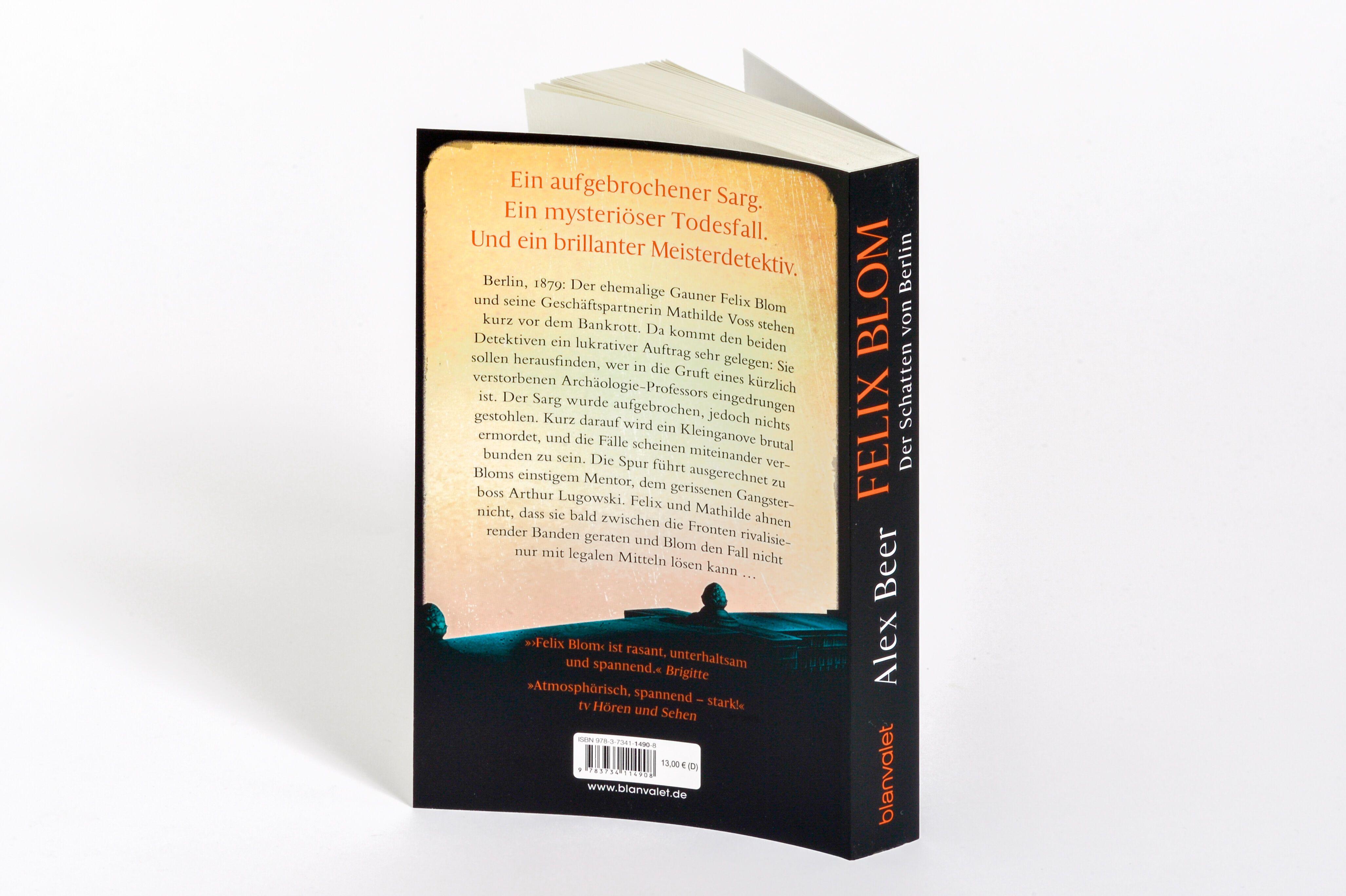 Beispielinhalt (Bild) Felix Blom. Der Schatten von Berlin