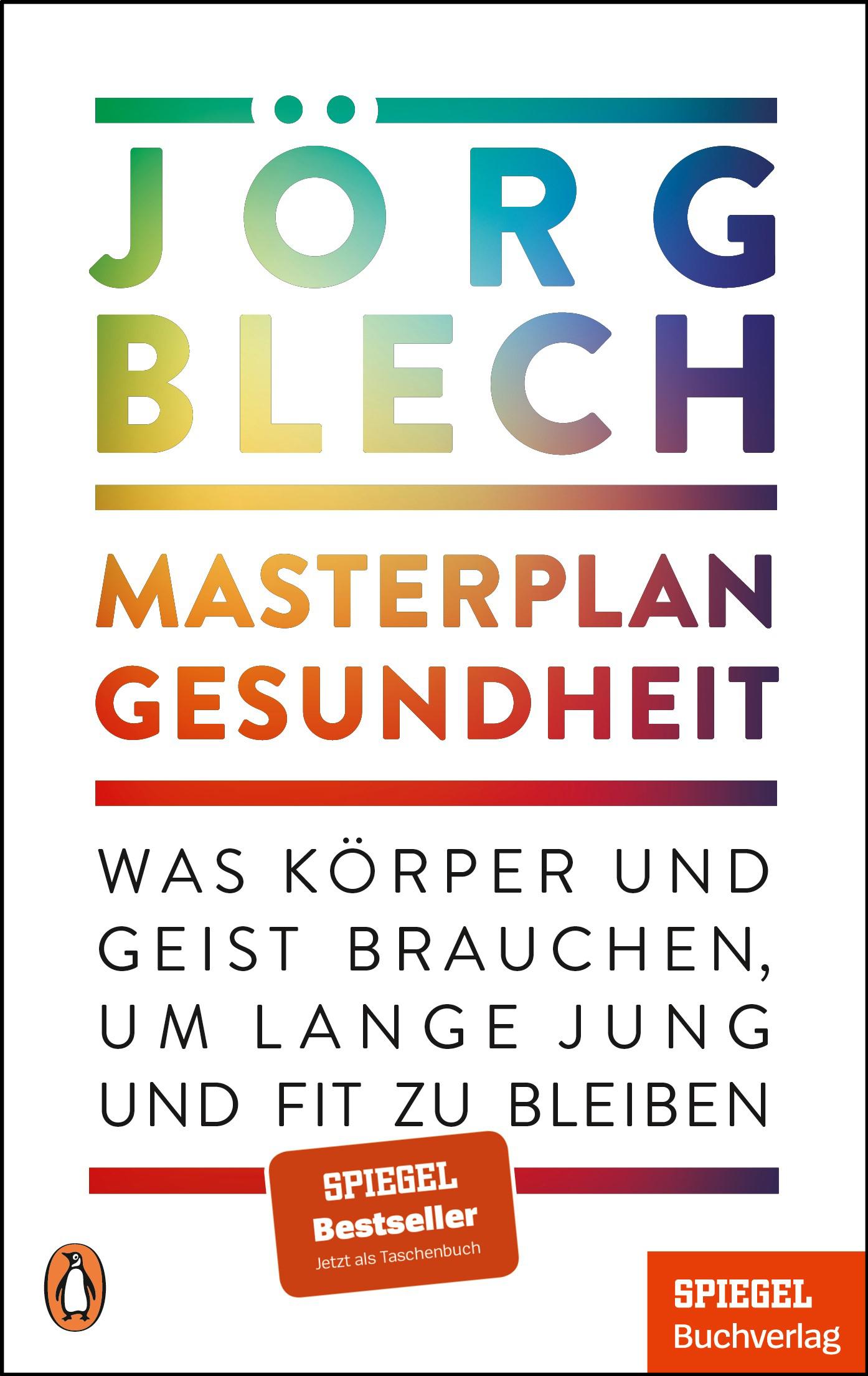Vorderes Coverbild Masterplan Gesundheit