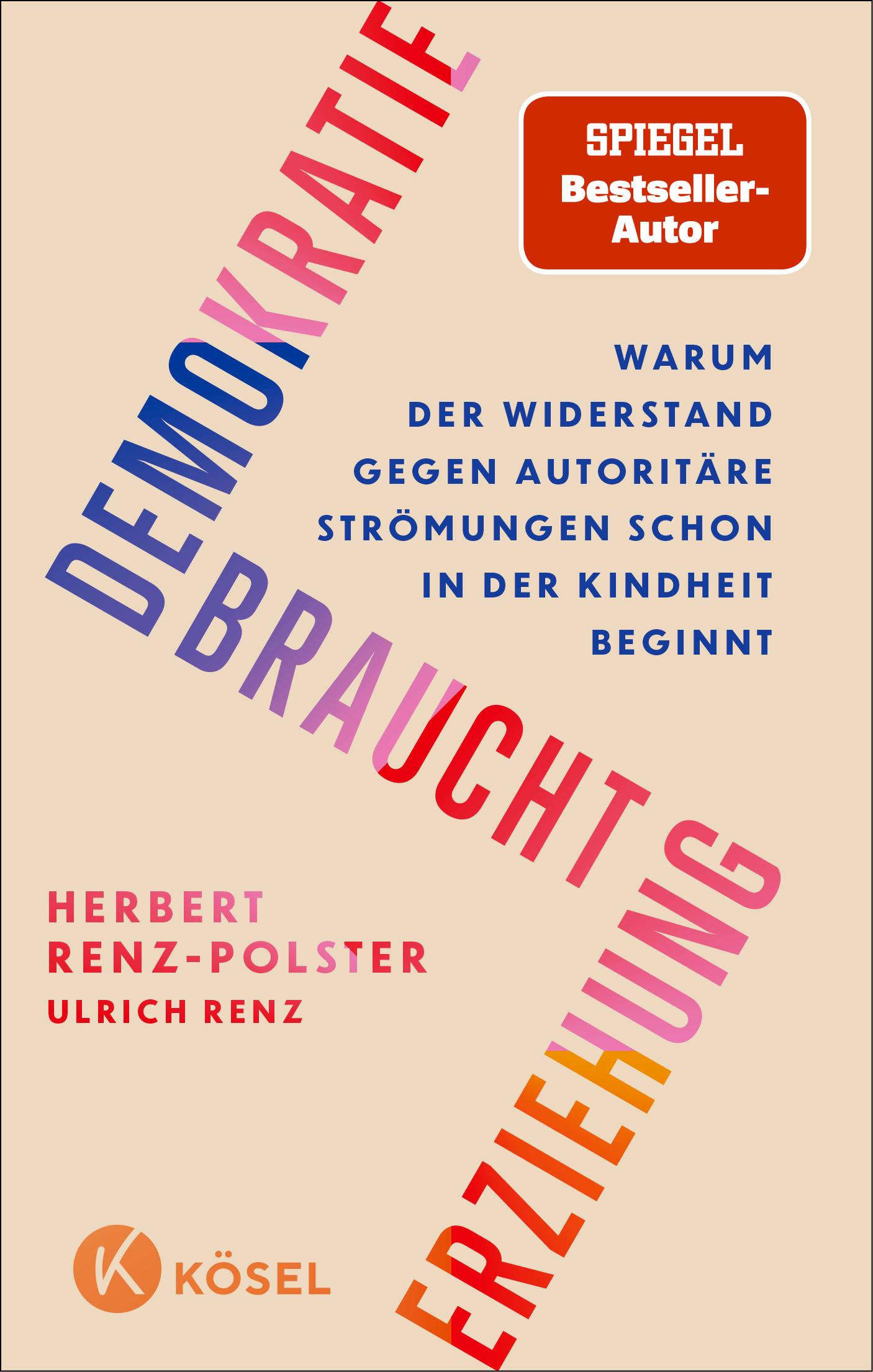 Vorderes Coverbild Demokratie braucht Erziehung