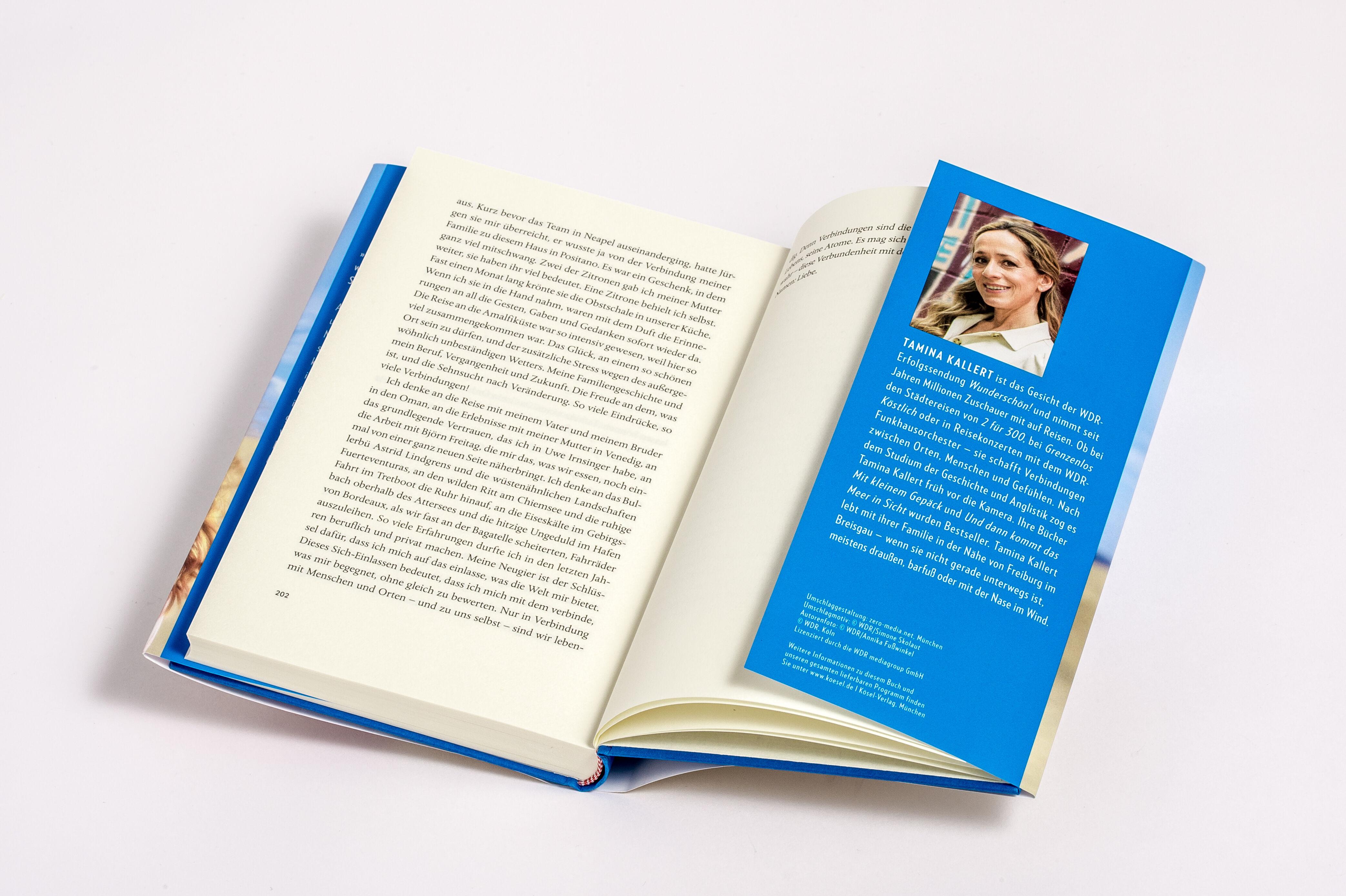 Beispielinhalt (Bild) Die Füße im Sand, die Nase im Wind