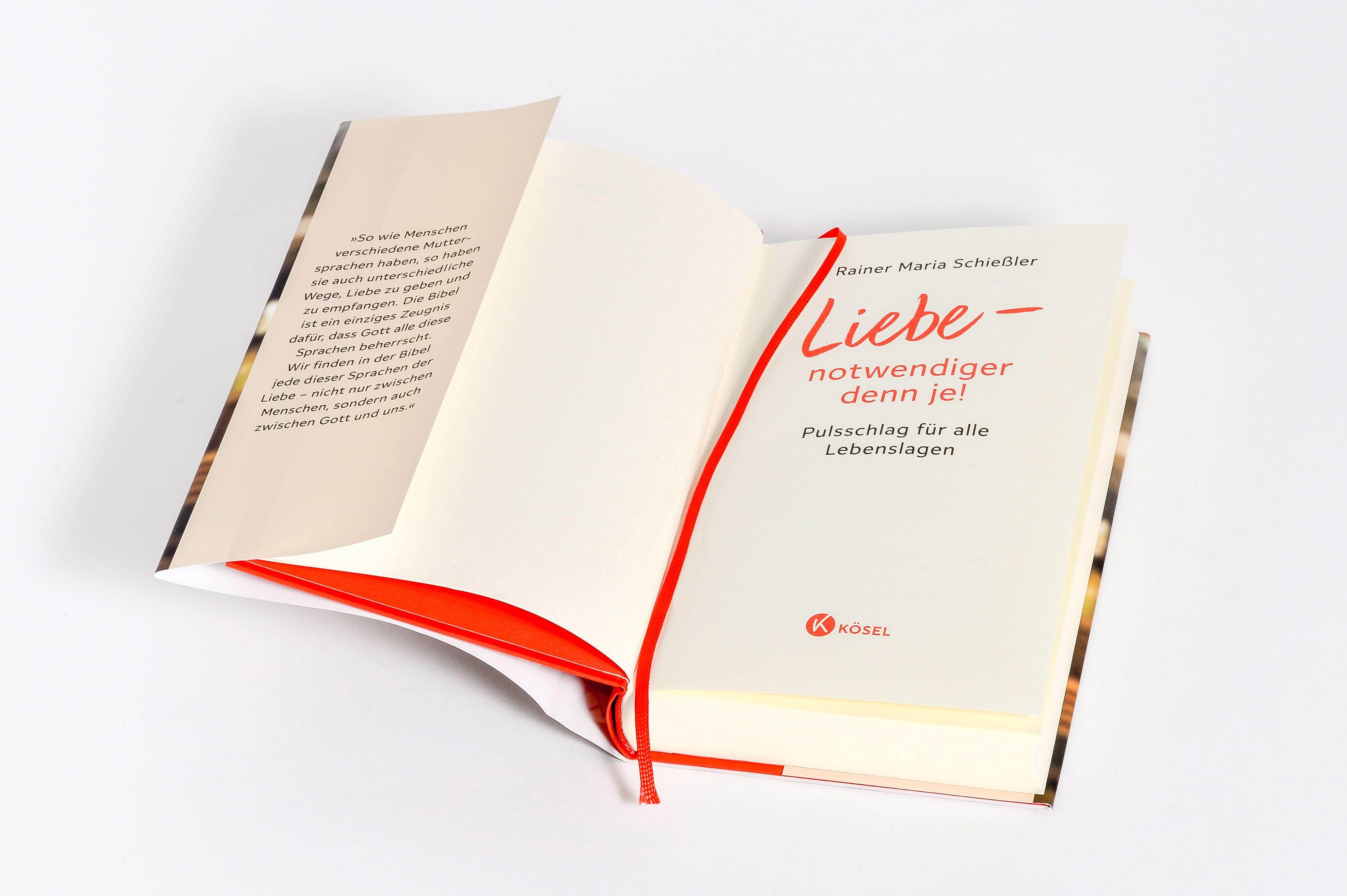 Beispielinhalt (Bild) Liebe - notwendiger denn je!