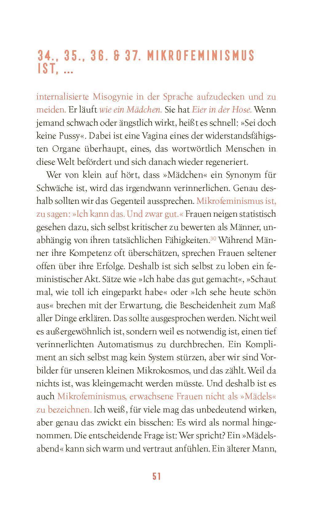 Beispielinhalt (Bild) The Daily Feminist