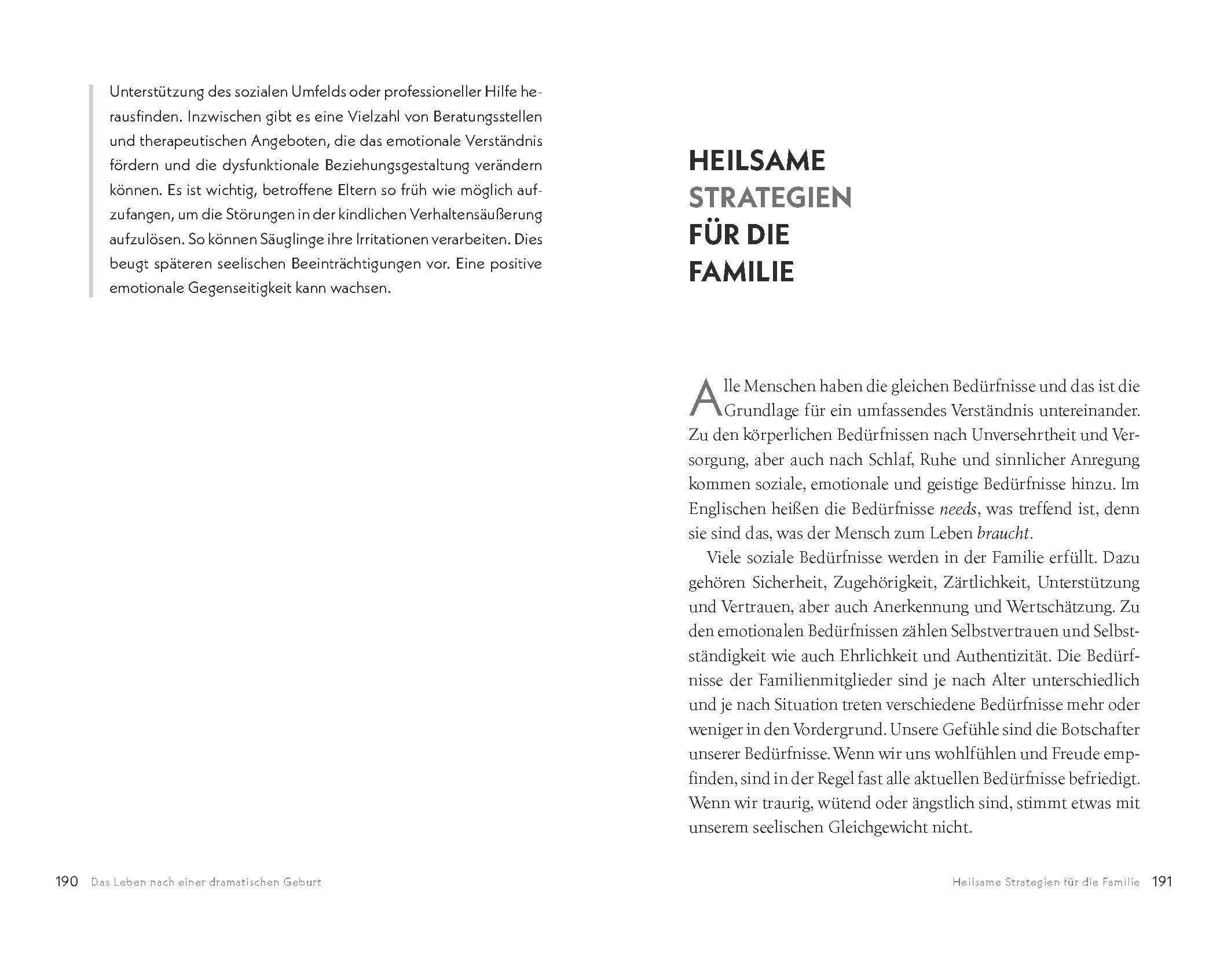 Beispielinhalt (Bild) Starke Bindung trotz schwierigem Start