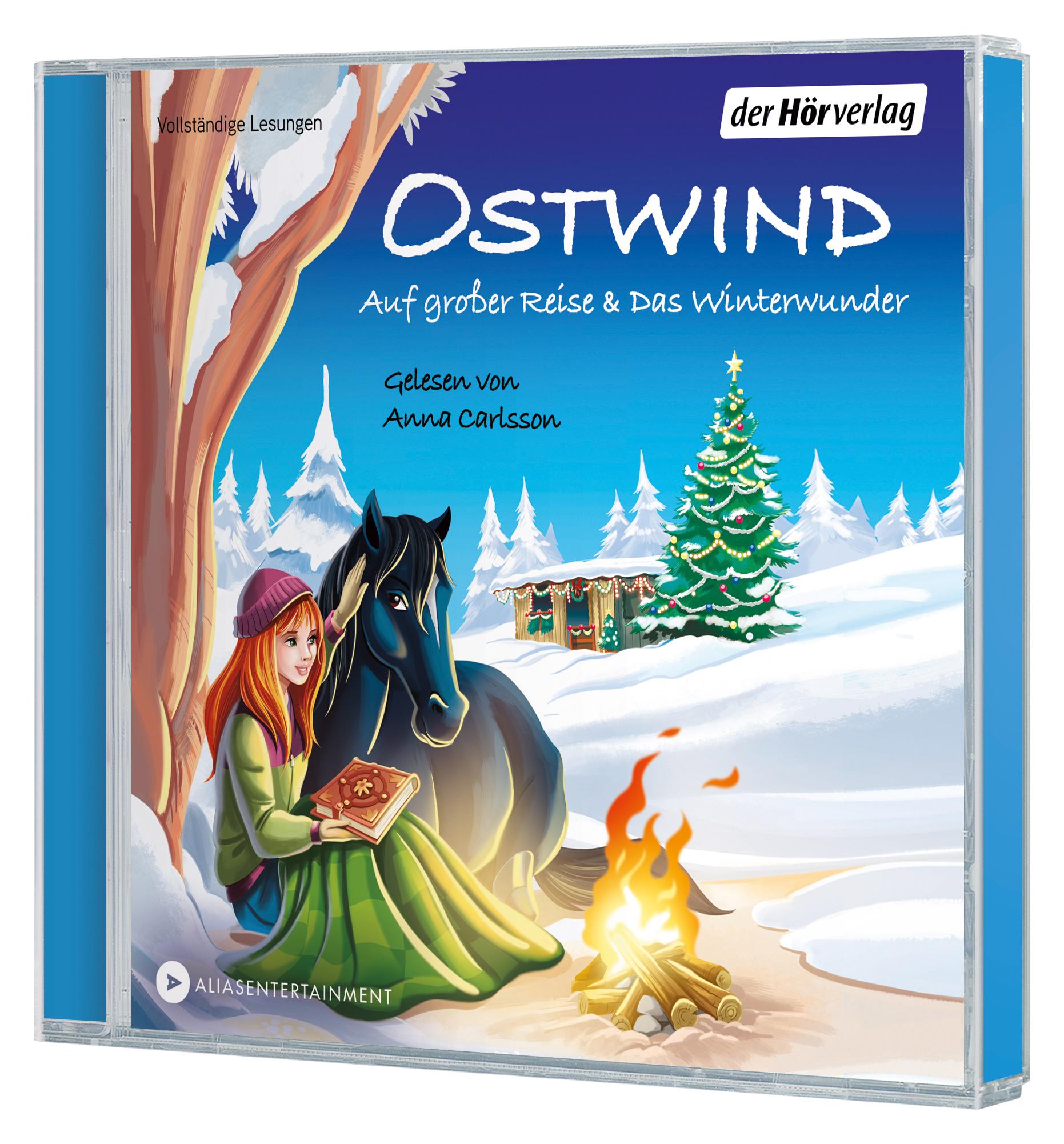 Vorderes Coverbild Ostwind. Auf großer Reise & Das Winterwunder
