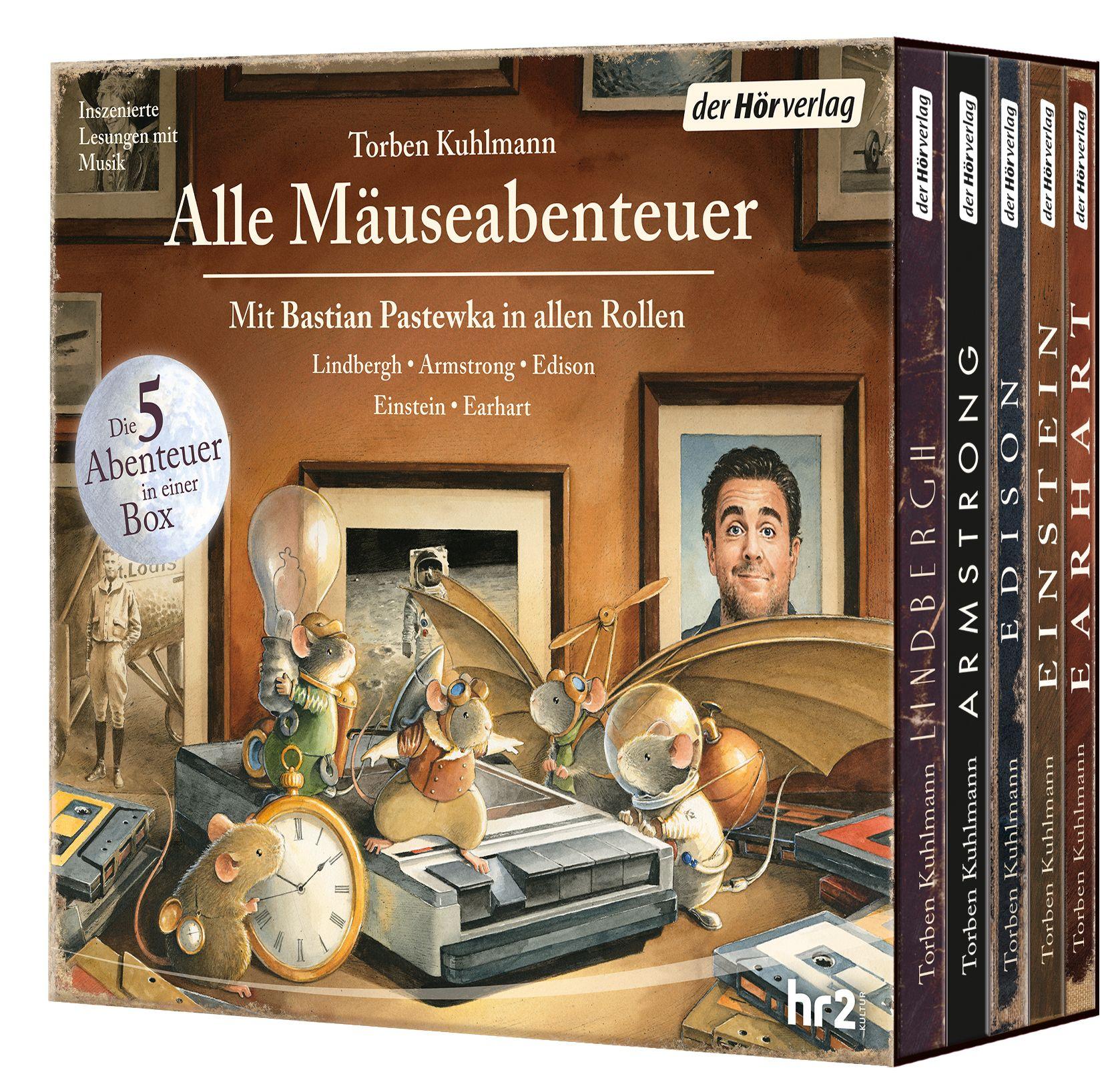 Vorderes Coverbild Alle Mäuseabenteuer: Lindbergh - Armstrong - Edison - Einstein - Earhart