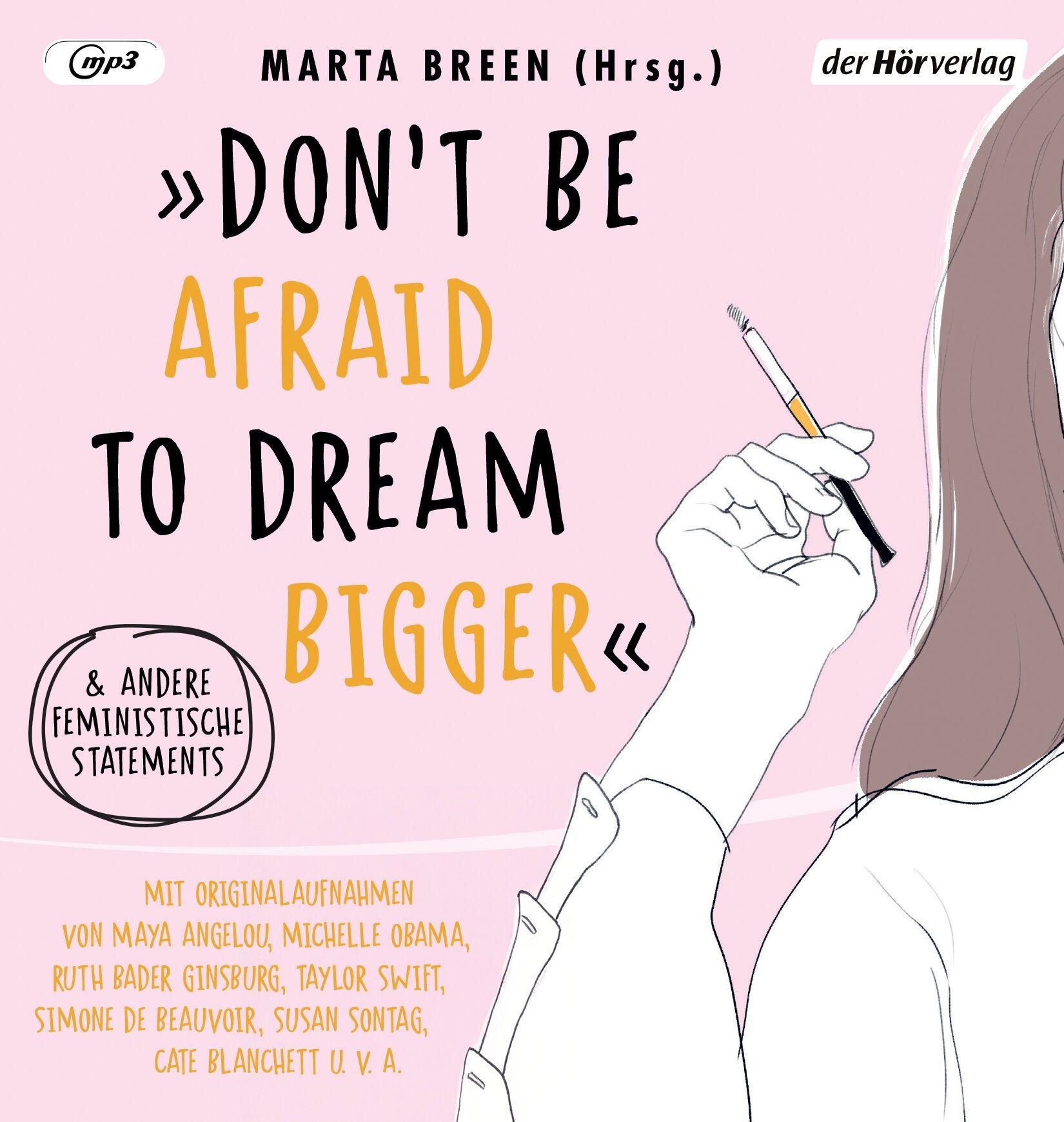 Beispielinhalt (Bild) 'Don't Be Afraid to Dream Bigger'