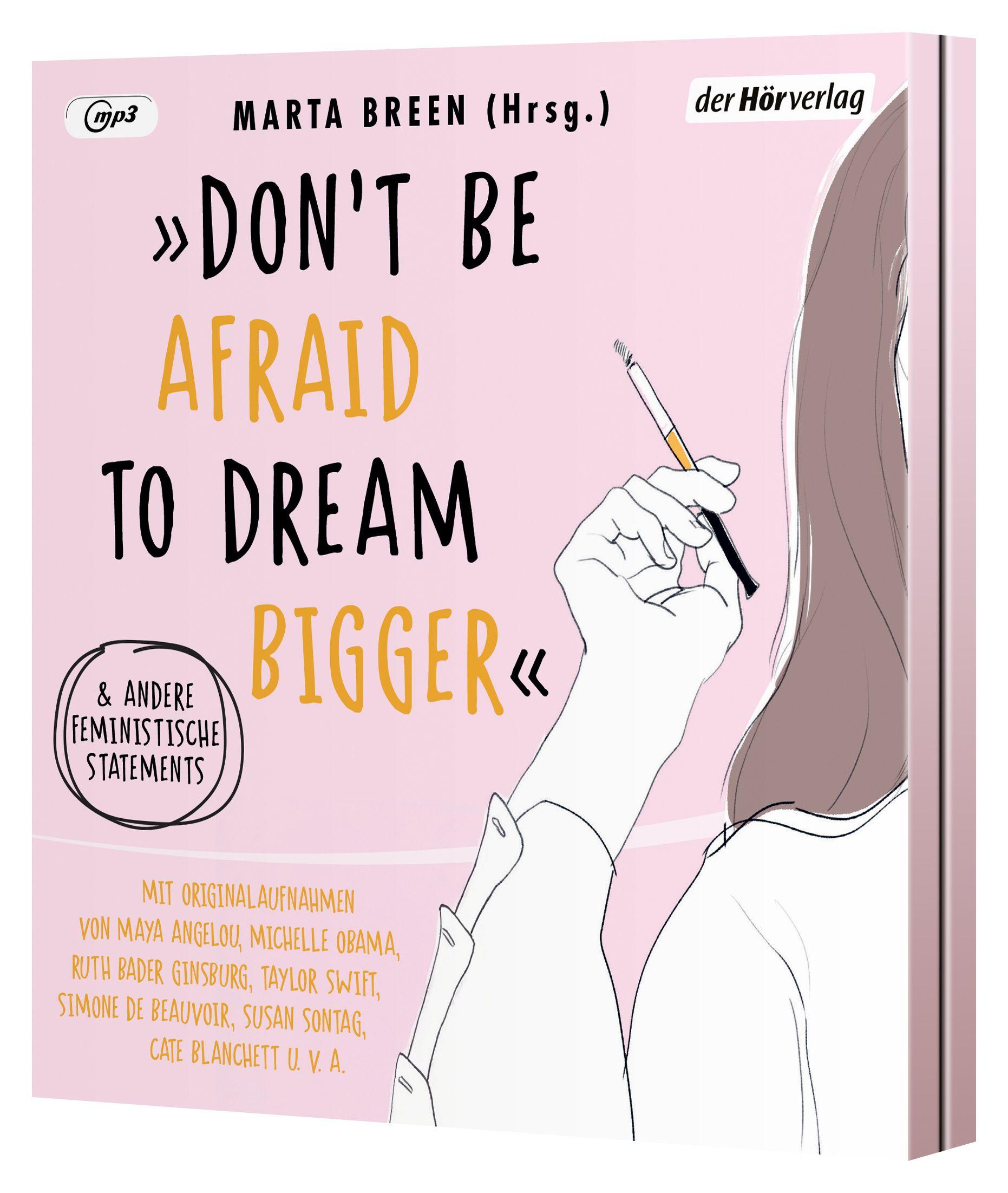 Vorderes Coverbild 'Don't Be Afraid to Dream Bigger'