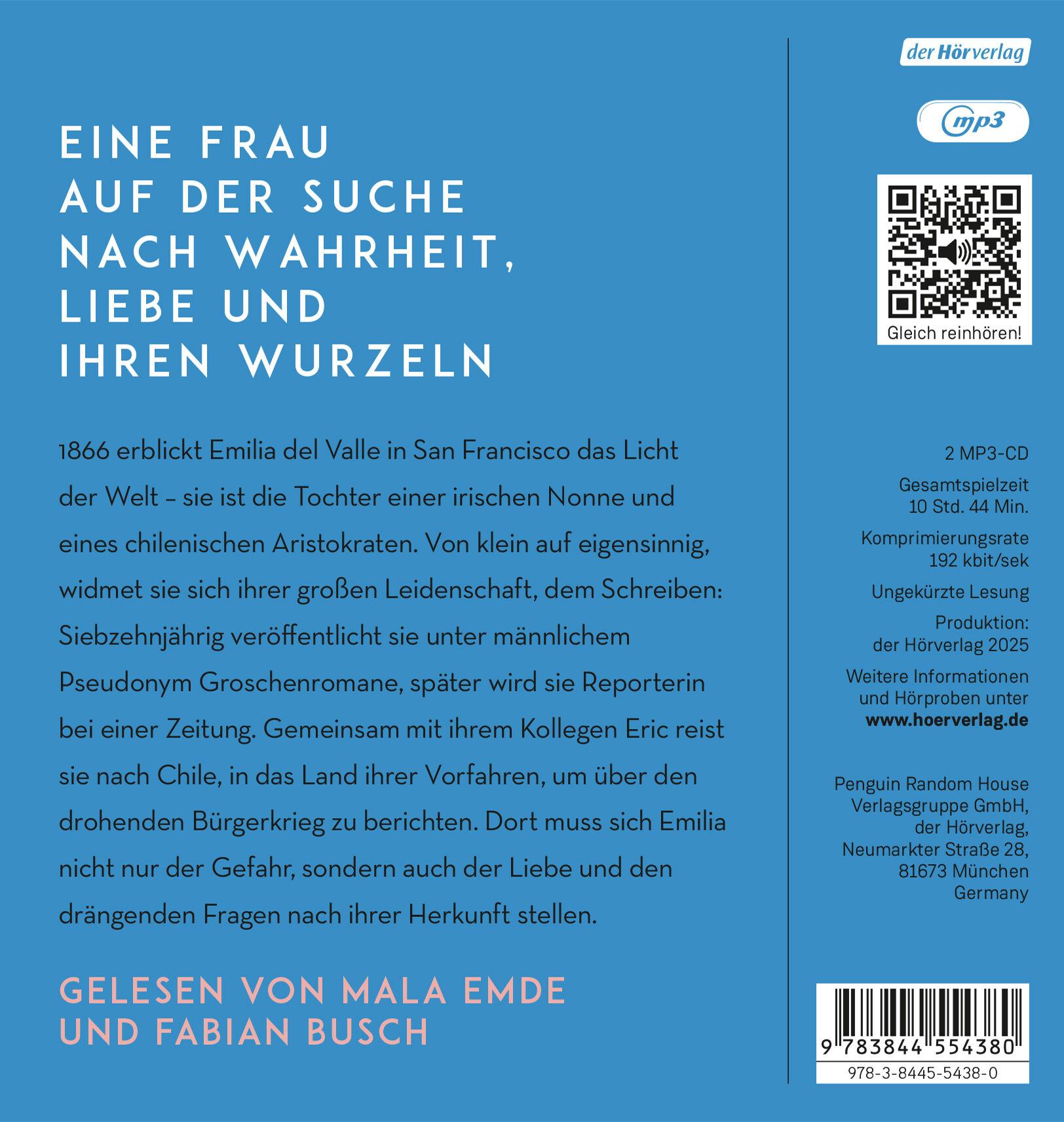 Beispielinhalt (Bild) Mein Name ist Emilia del Valle