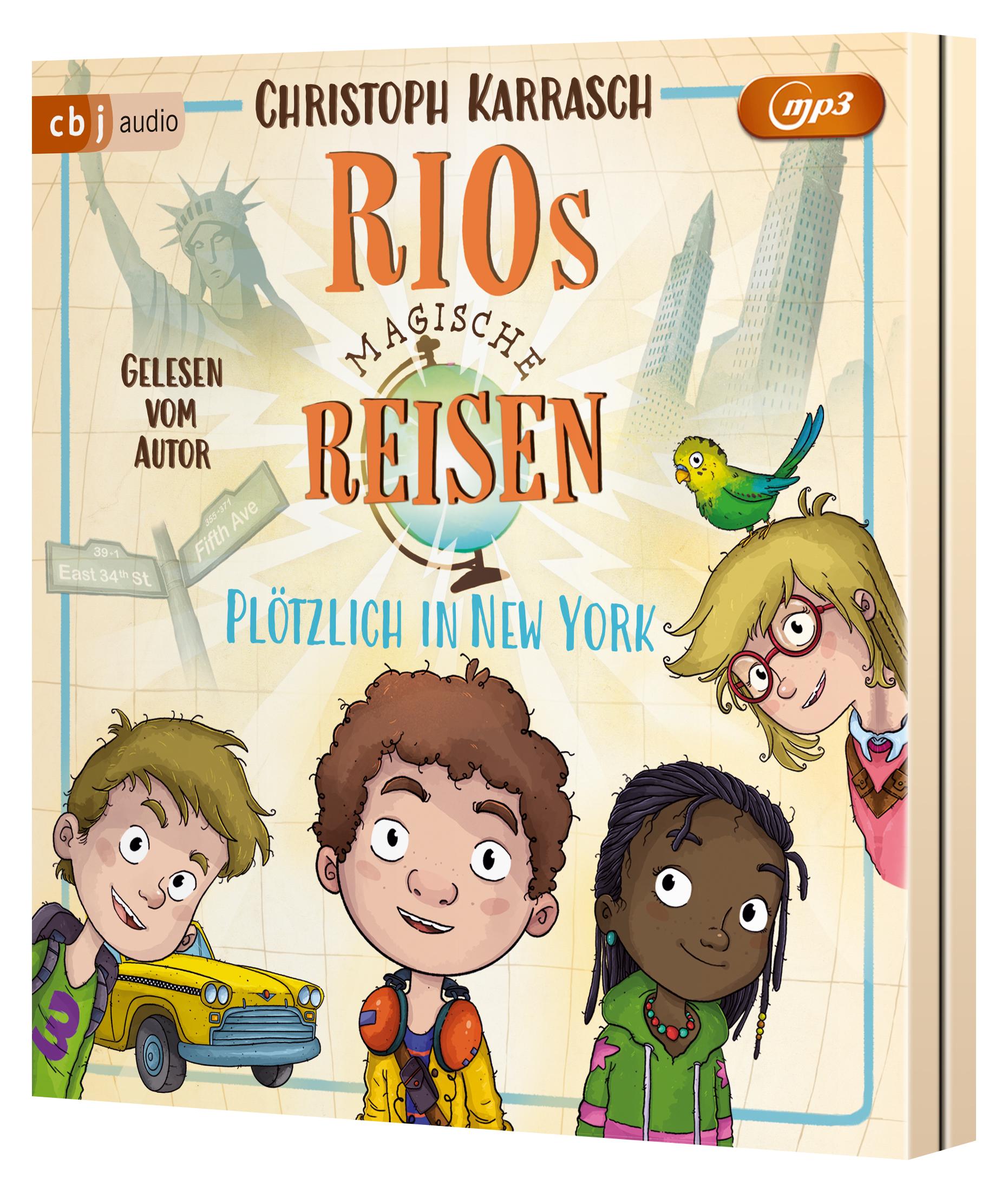 Vorderes Coverbild Rios magische Reisen - Plötzlich in New York
