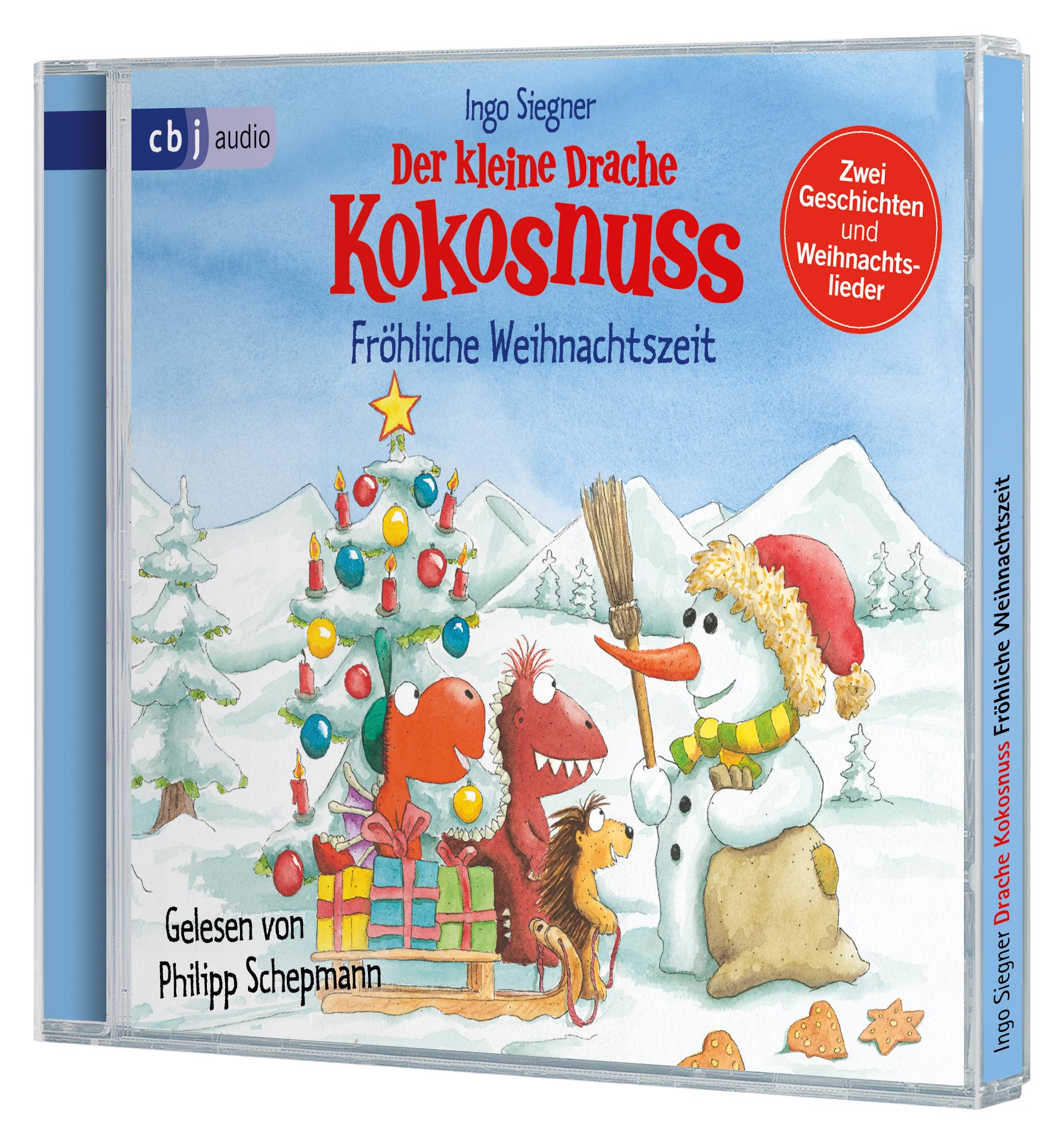 Vorderes Coverbild Der kleine Drache Kokosnuss - Fröhliche Weihnachtszeit