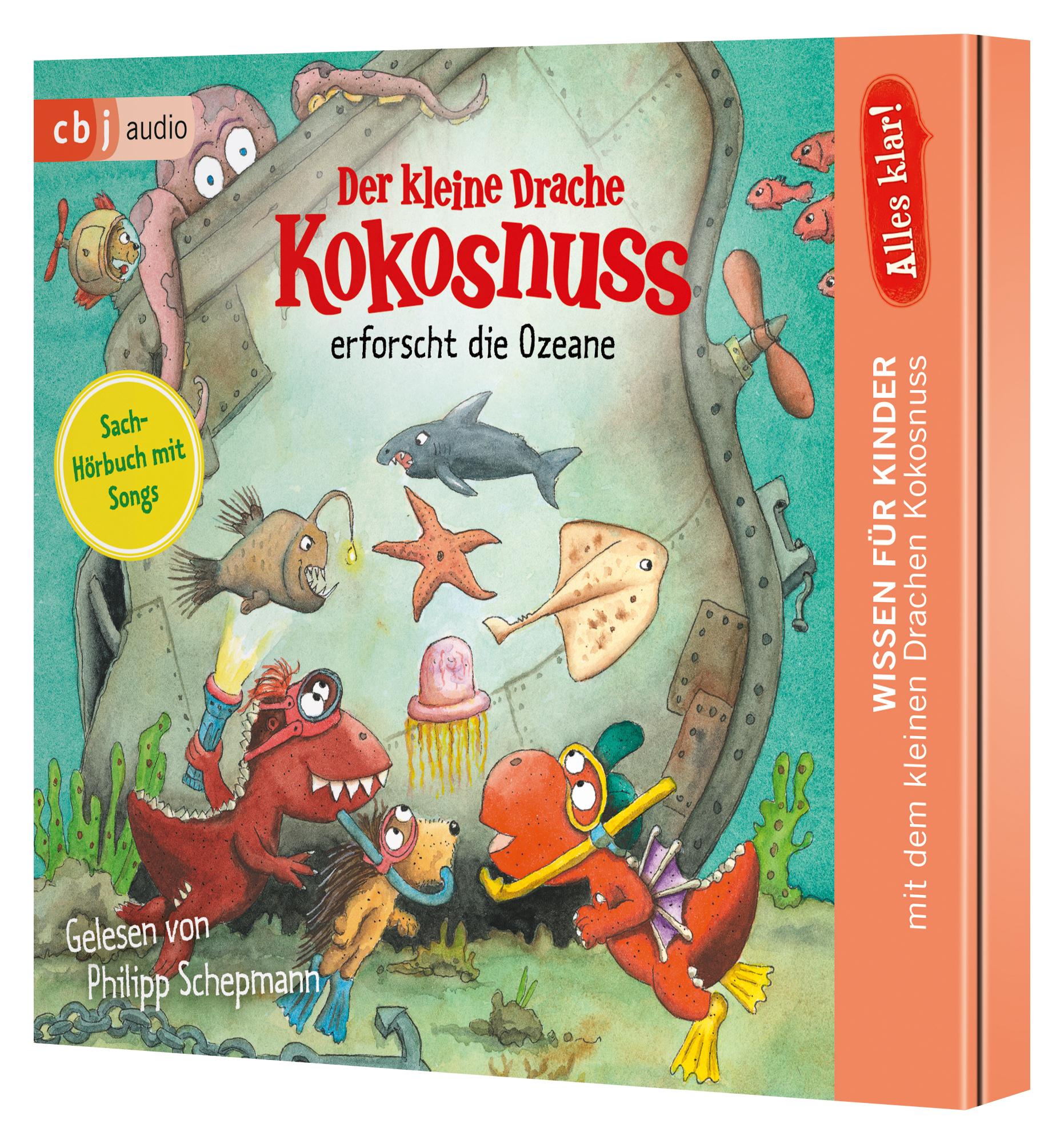 Vorderes Coverbild Alles klar! Der kleine Drache Kokosnuss erforscht die Ozeane