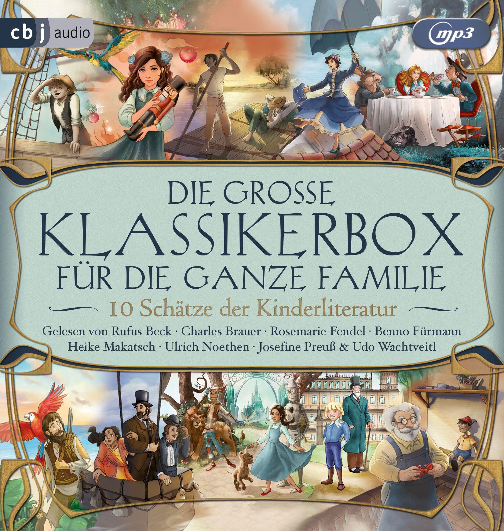 Beispielinhalt (Bild) Die große Klassikerbox für die ganze Familie