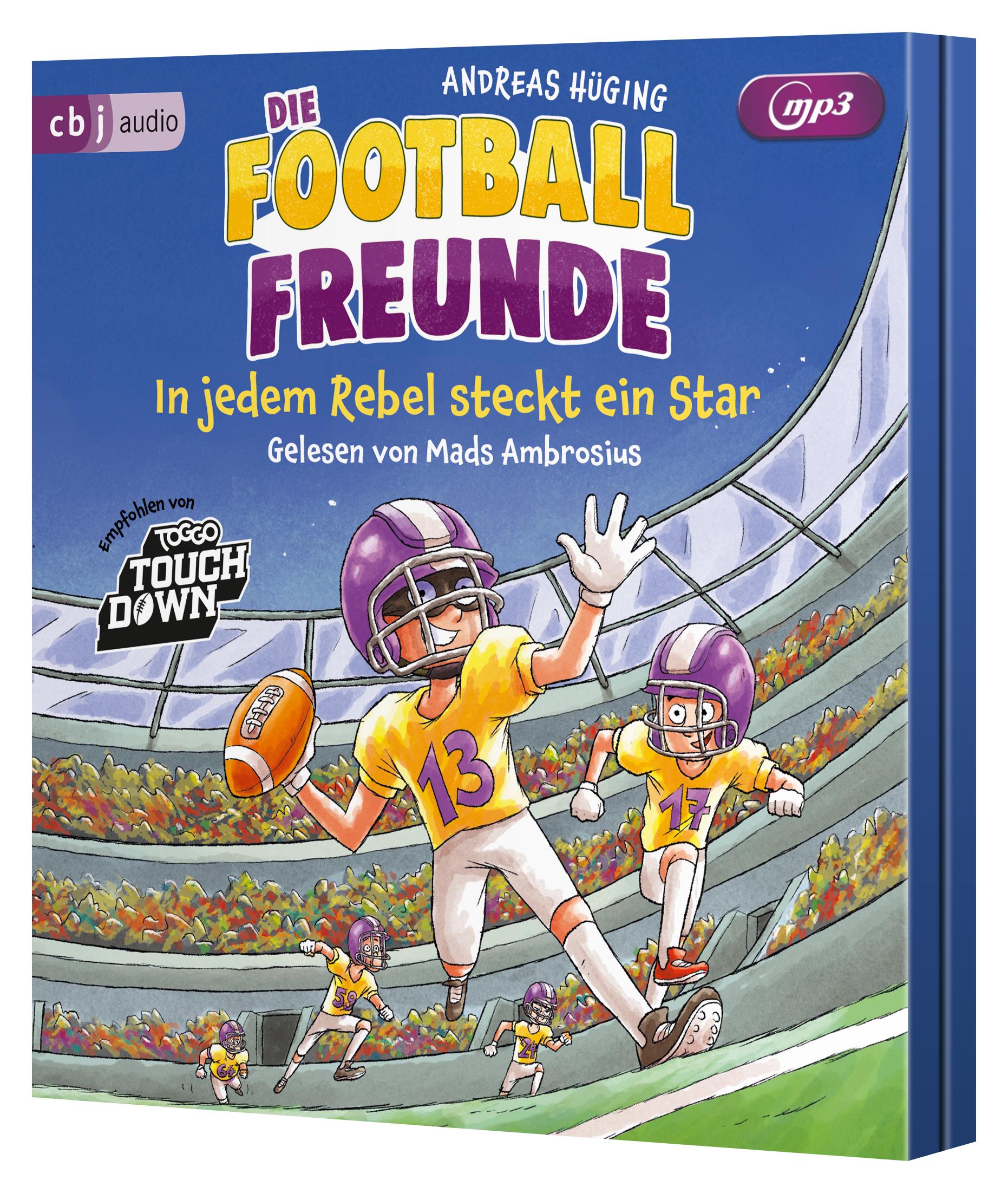 Vorderes Coverbild Die Football-Freunde - In jedem Rebel steckt ein Star