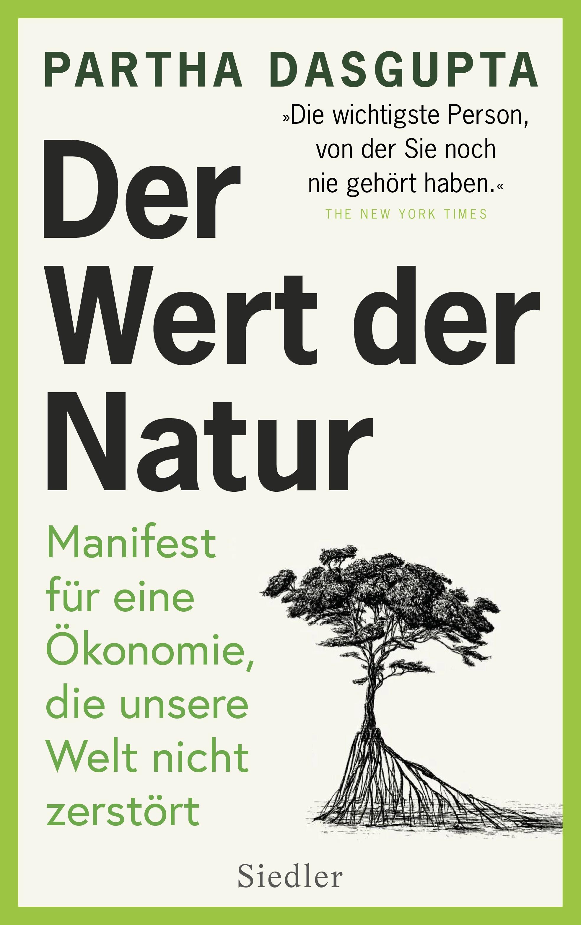 Vorderes Coverbild Der Wert der Natur