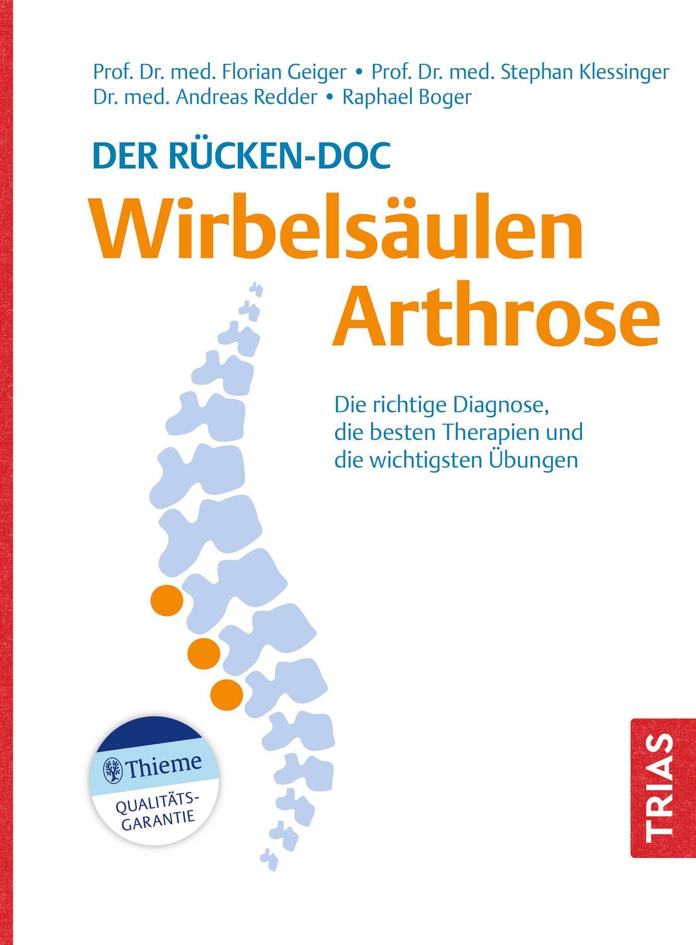 Vorderes Coverbild Der Rücken-Doc: Wirbelsäulen-Arthrose