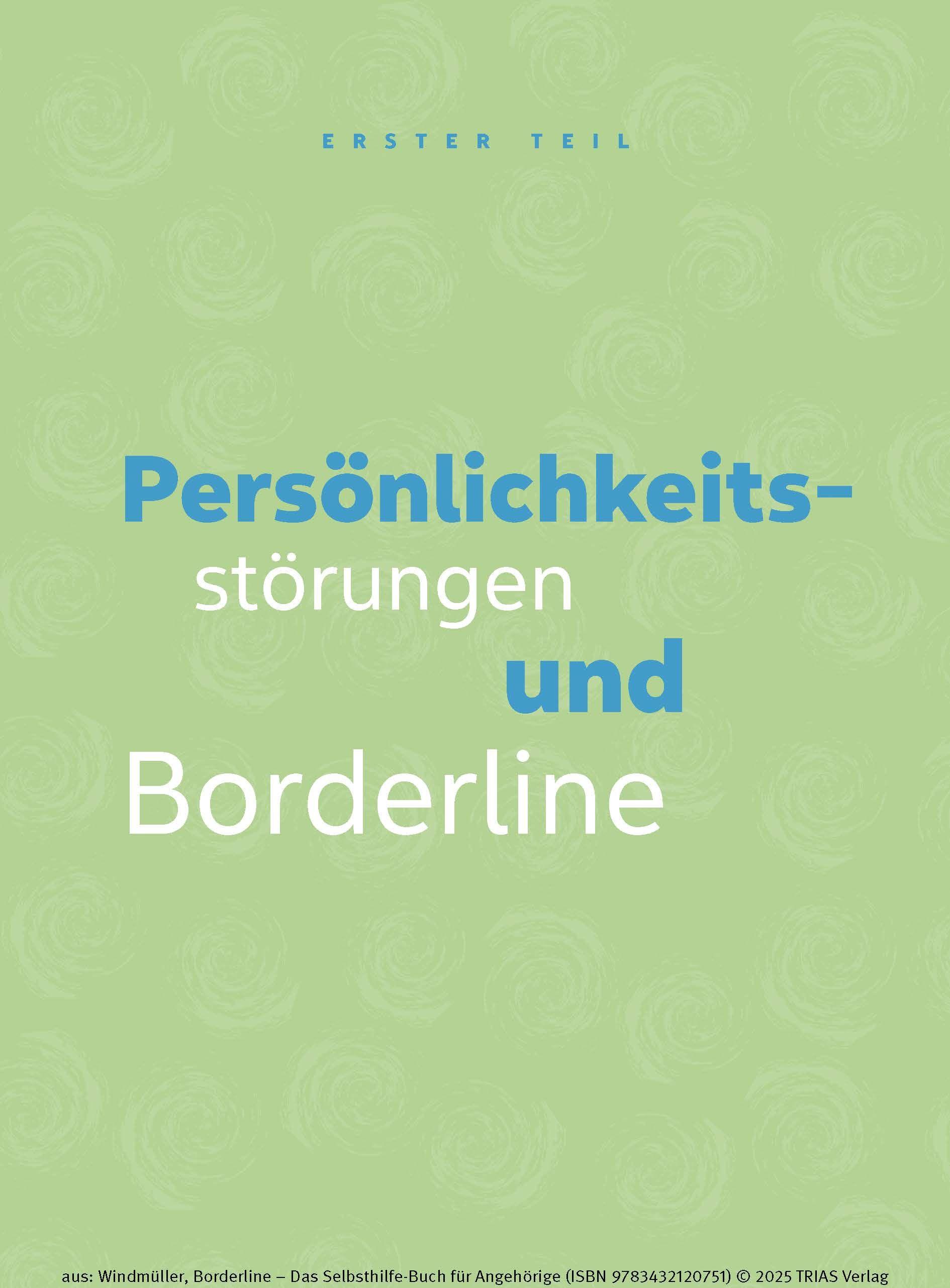 Beispielinhalt (Bild) Borderline - Das Selbsthilfe-Buch für Angehörige
