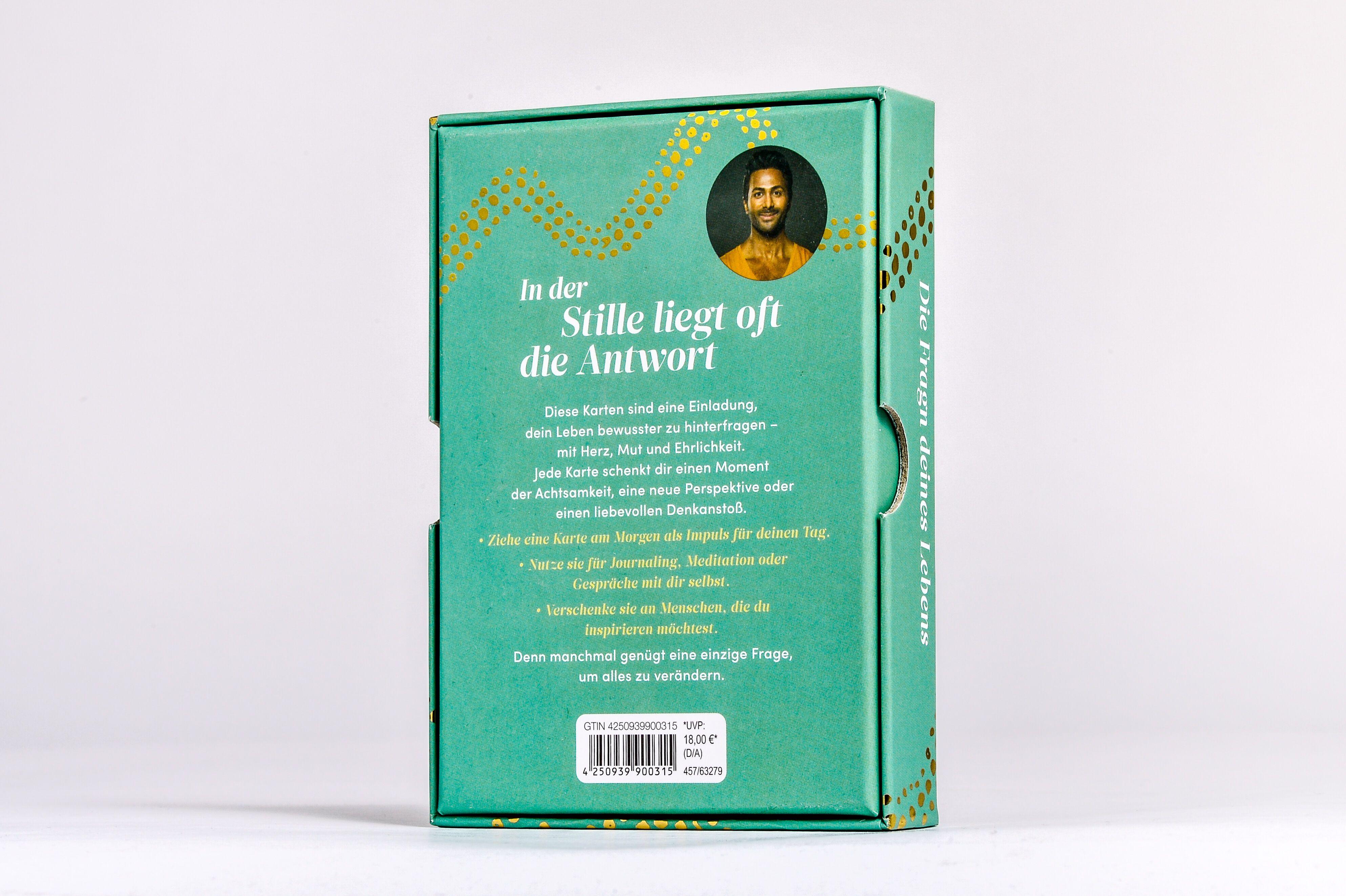 Beispielinhalt (Bild) Die Fragen deines Lebens - Das Kartenset