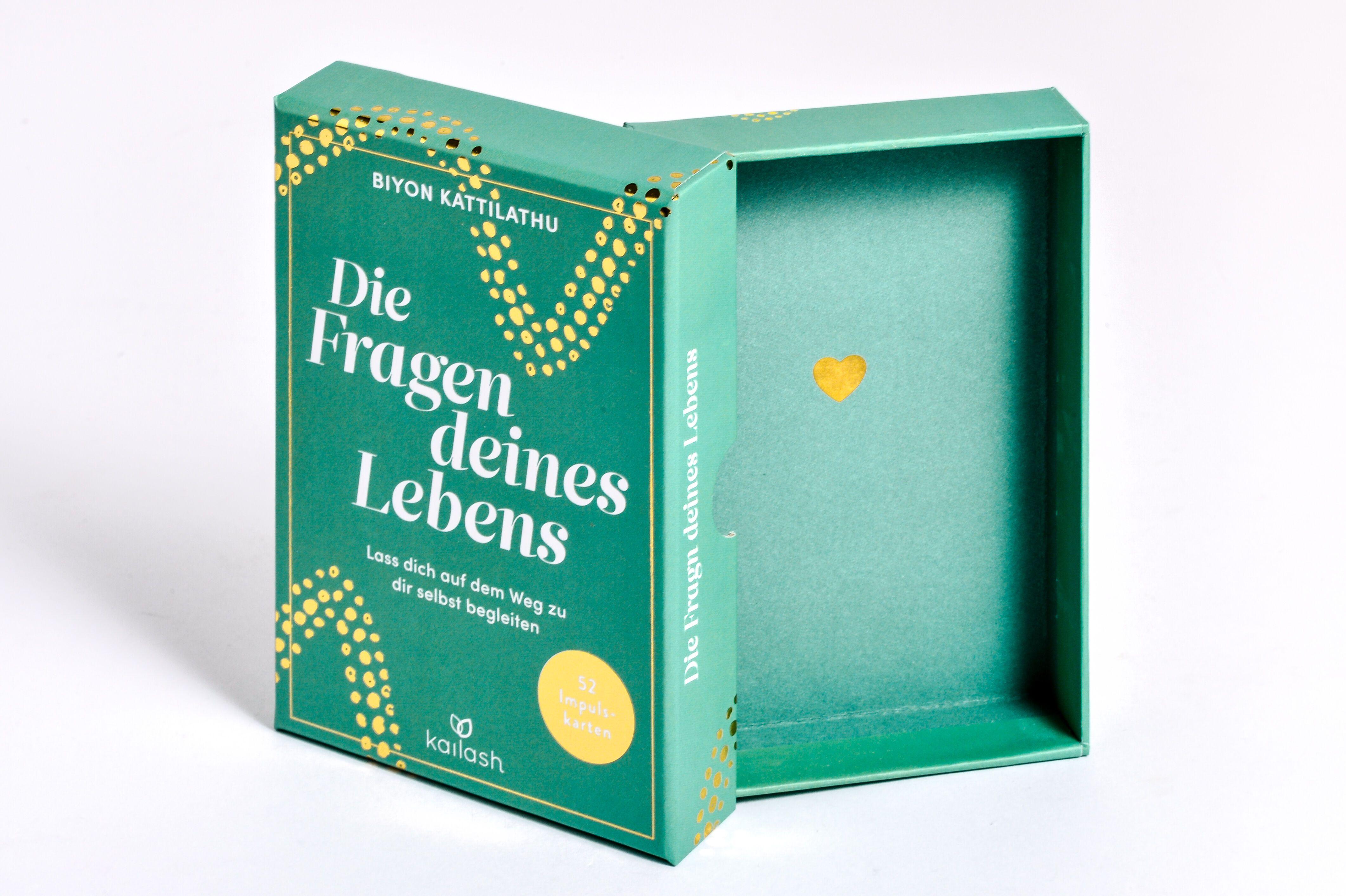 Beispielinhalt (Bild) Die Fragen deines Lebens - Das Kartenset