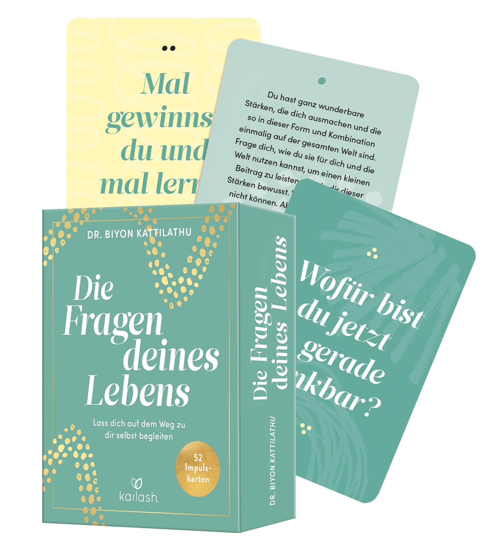 Vorderes Coverbild Die Fragen deines Lebens - Das Kartenset