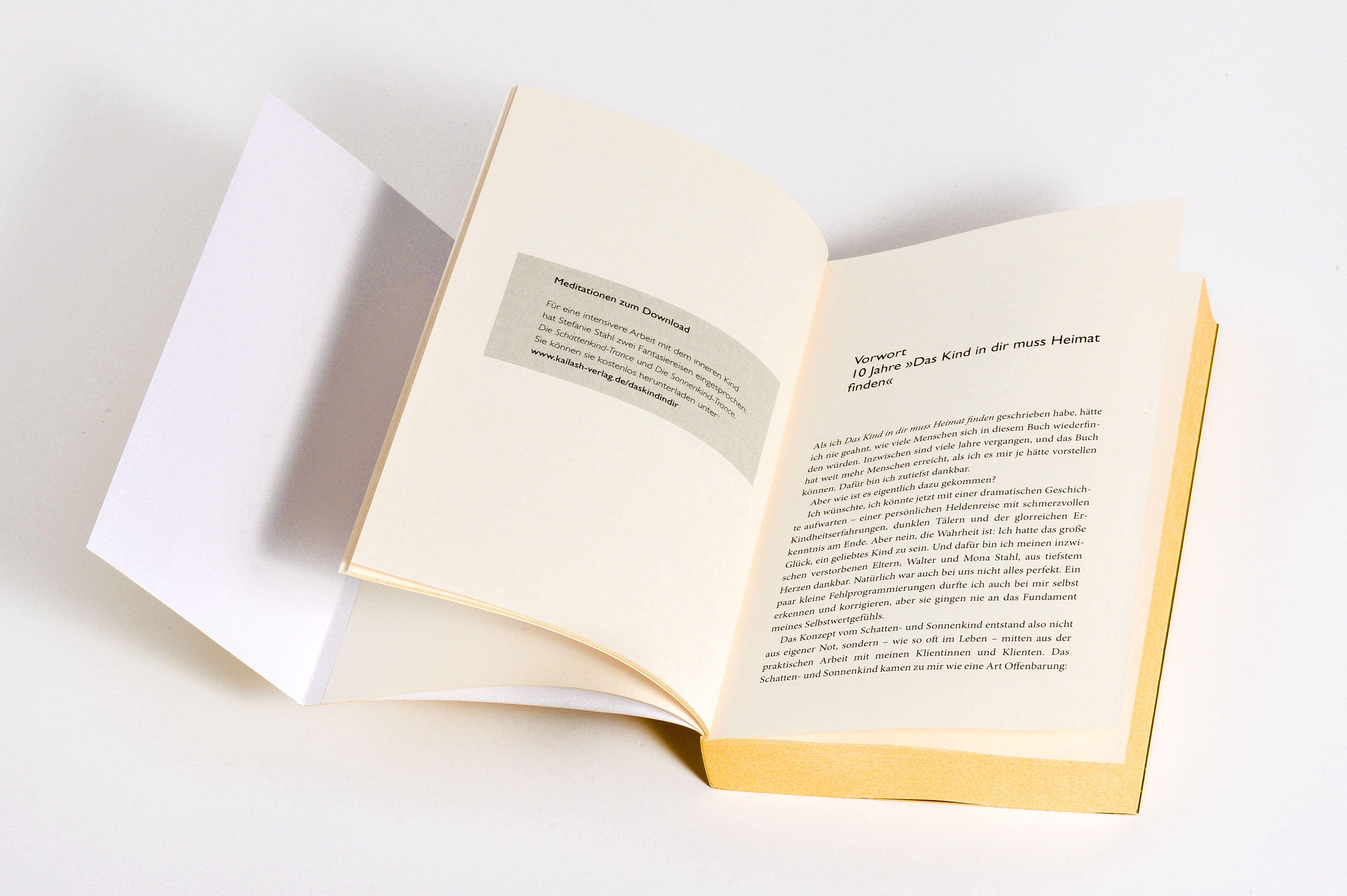 Beispielinhalt (Bild) Das Kind in dir muss Heimat finden