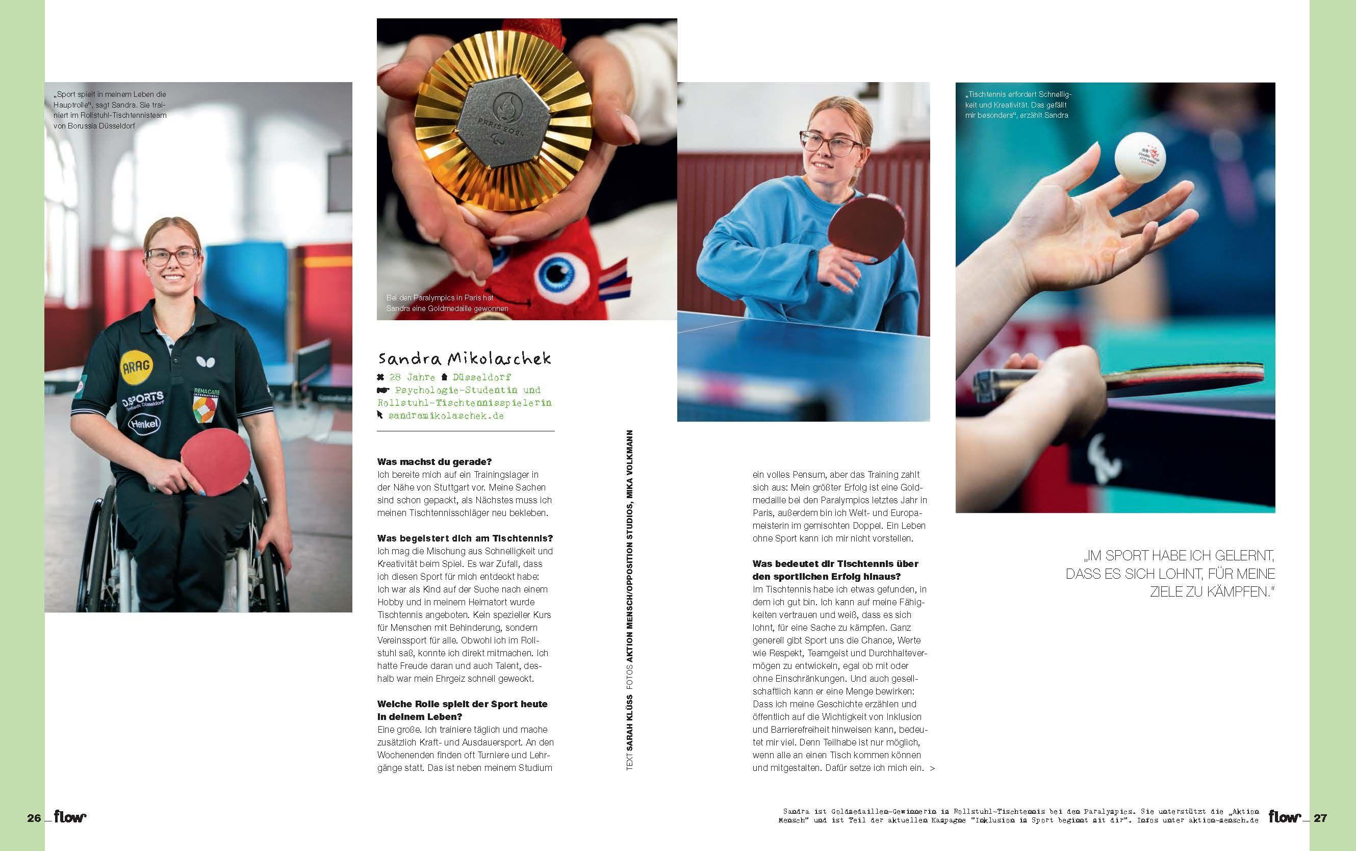 Beispielinhalt (Bild) Flow Nummer 92 (6/2025)