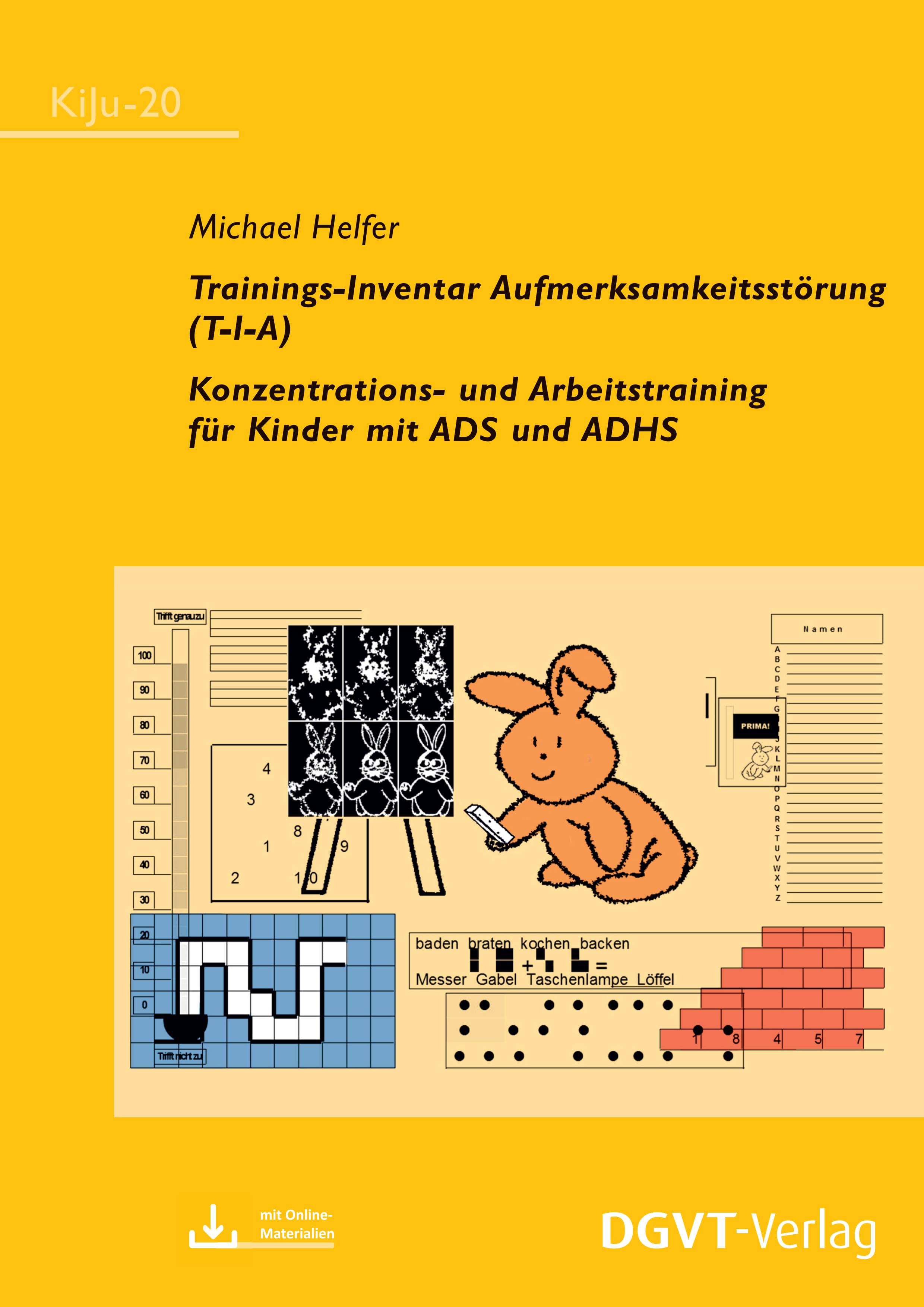 Vorderes Coverbild Trainings-Inventar Aufmerksamkeitsstörung (T-I-A)