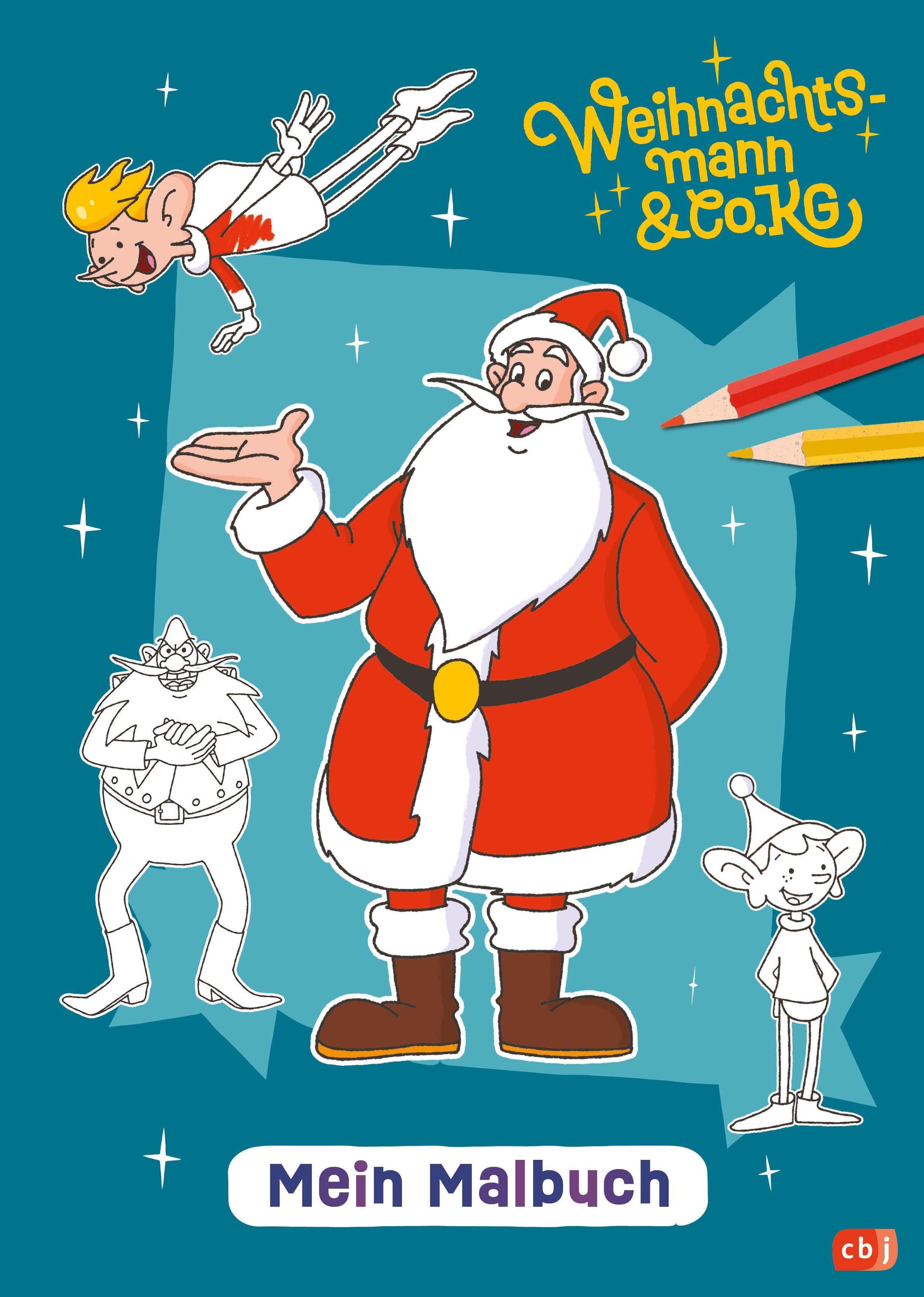 Vorderes Coverbild Weihnachtsmann & Co. KG - Mein Malbuch