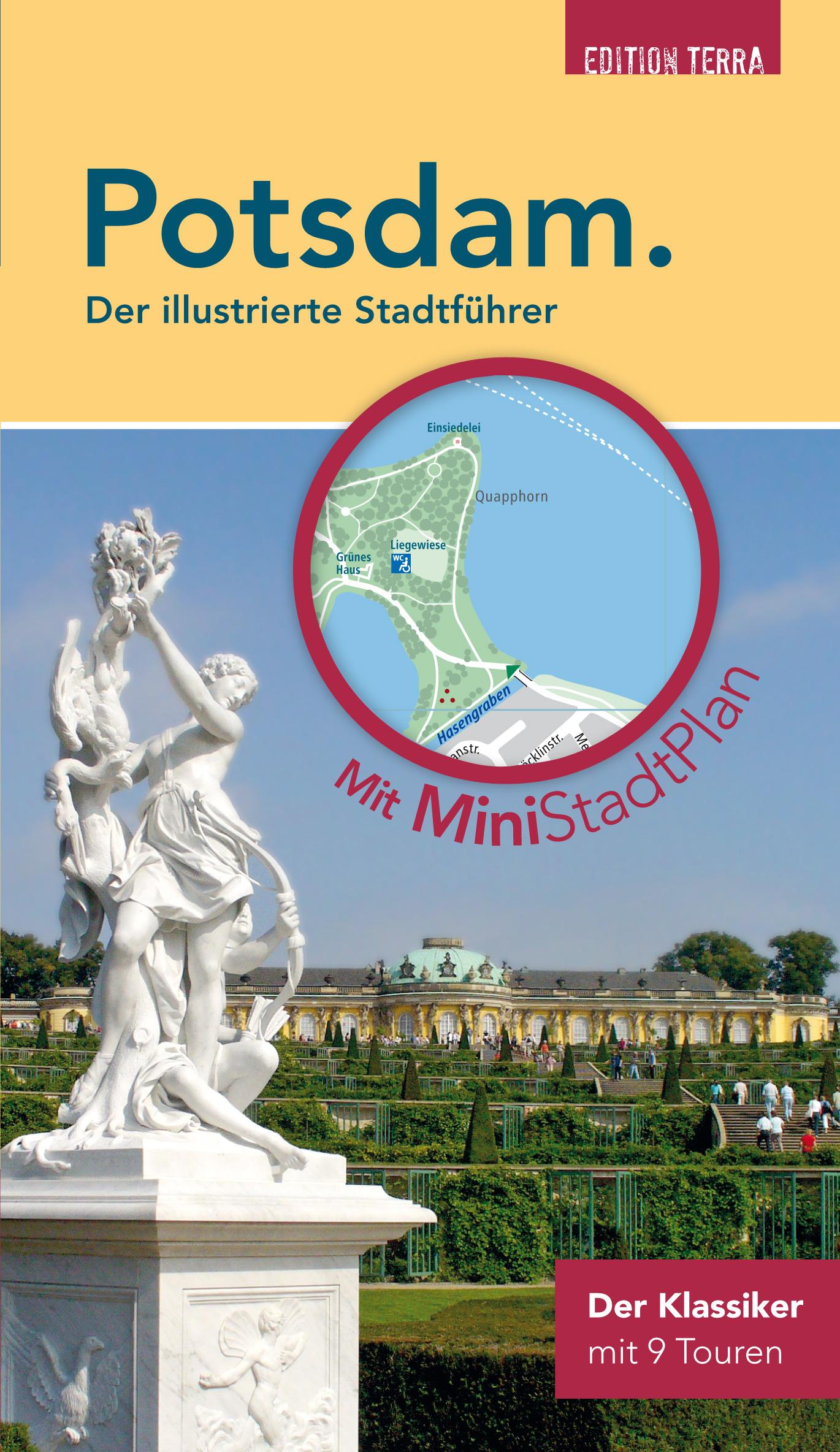 Vorderes Coverbild Potsdam. Der illustrierte Stadtführer