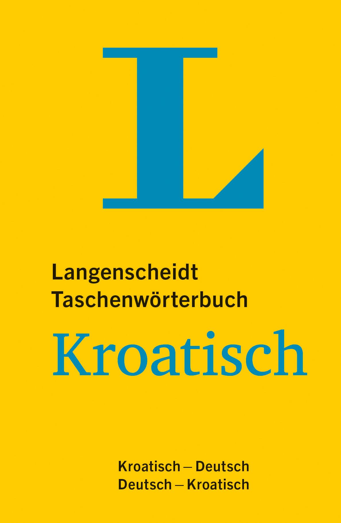 Vorderes Coverbild Langenscheidt Taschenwörterbuch Kroatisch