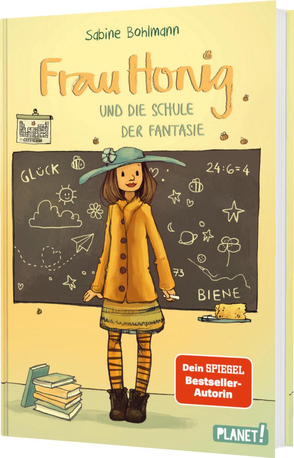 Vorderes Coverbild Frau Honig: Frau Honig und die Schule der Fantasie