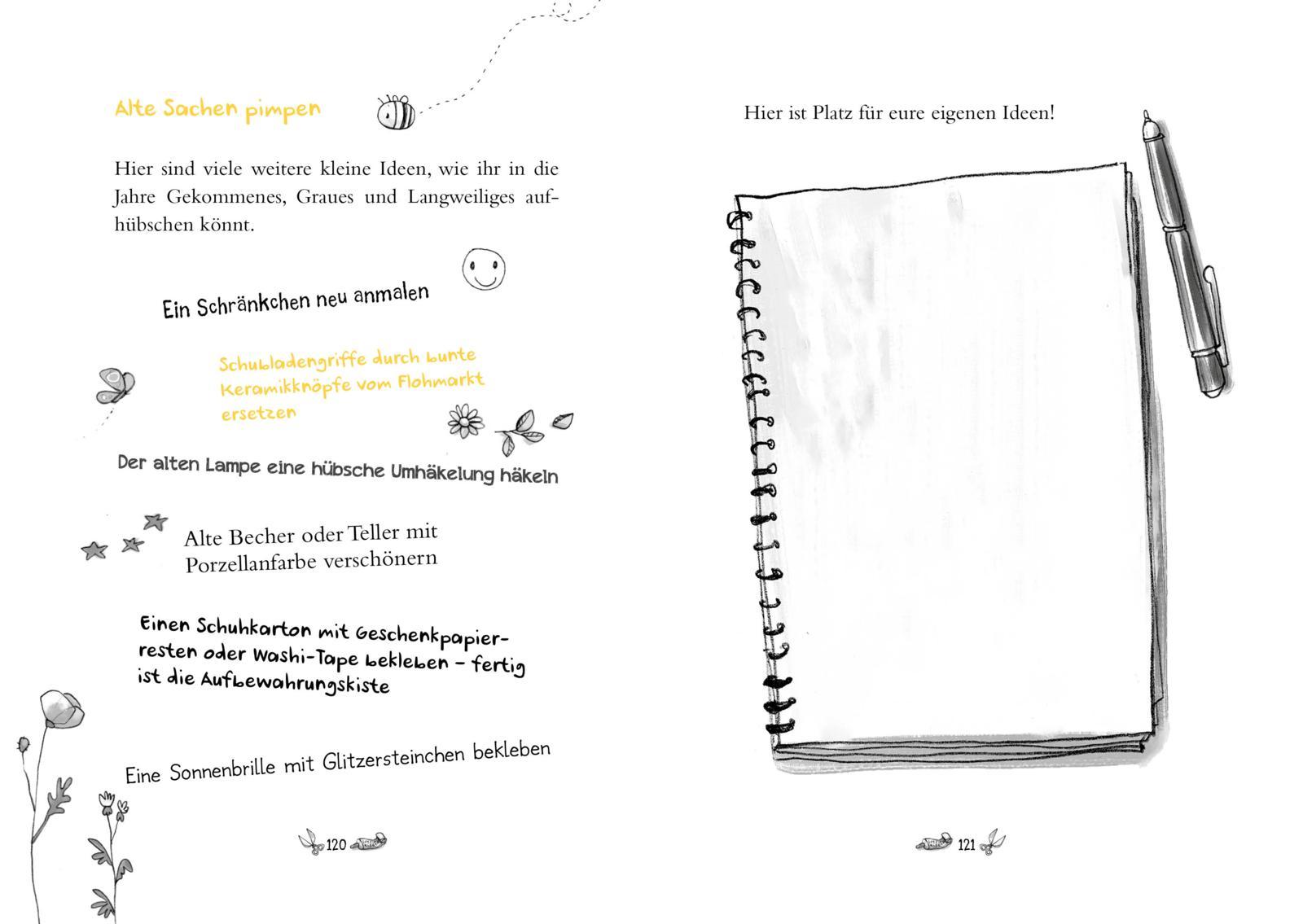 Beispielinhalt (Bild) Frau Honig: Frau Honigs kleines Weltretter-Buch