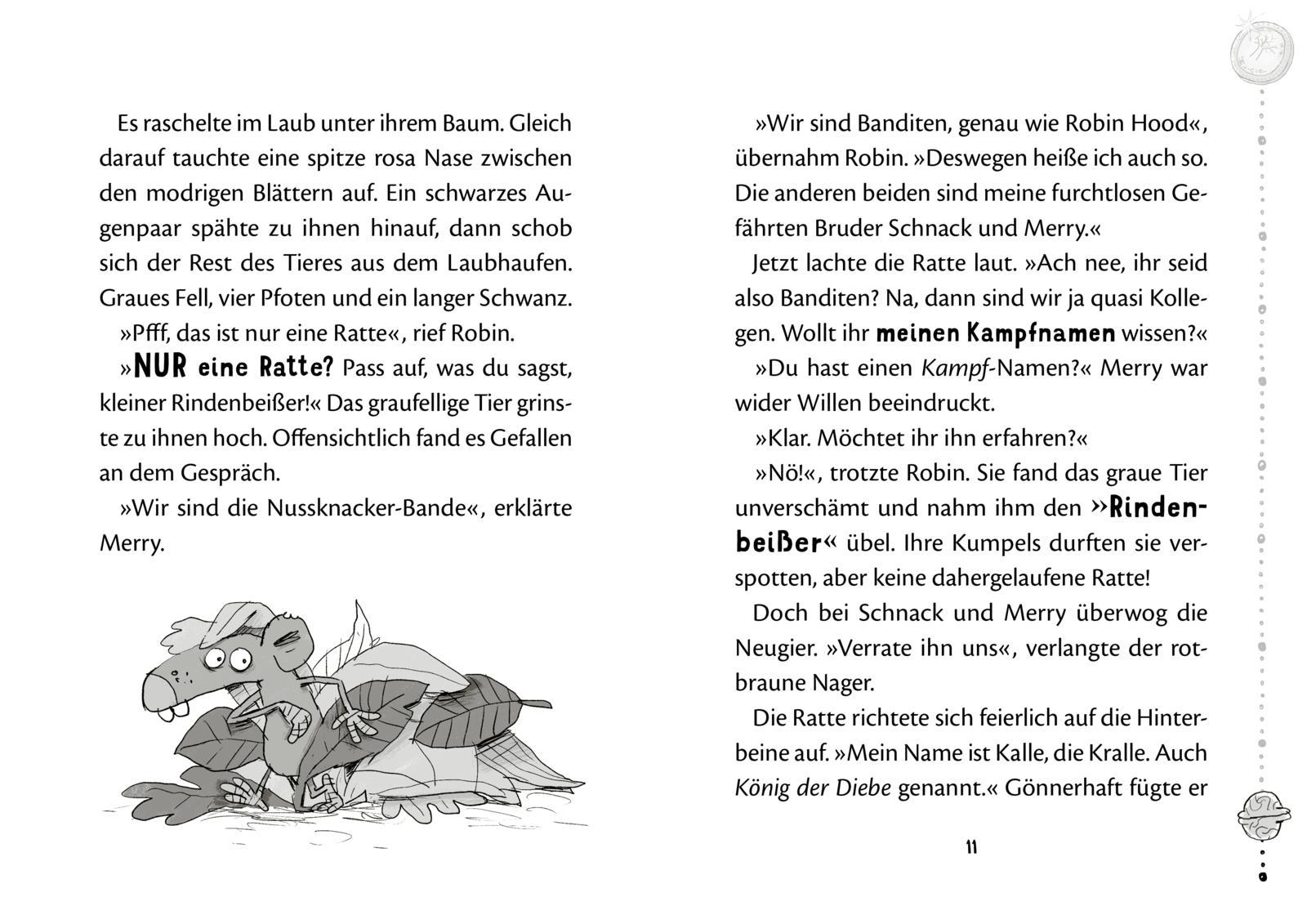 Beispielinhalt (Bild) Nussknacker-Bande 3: Rache ist flauschig