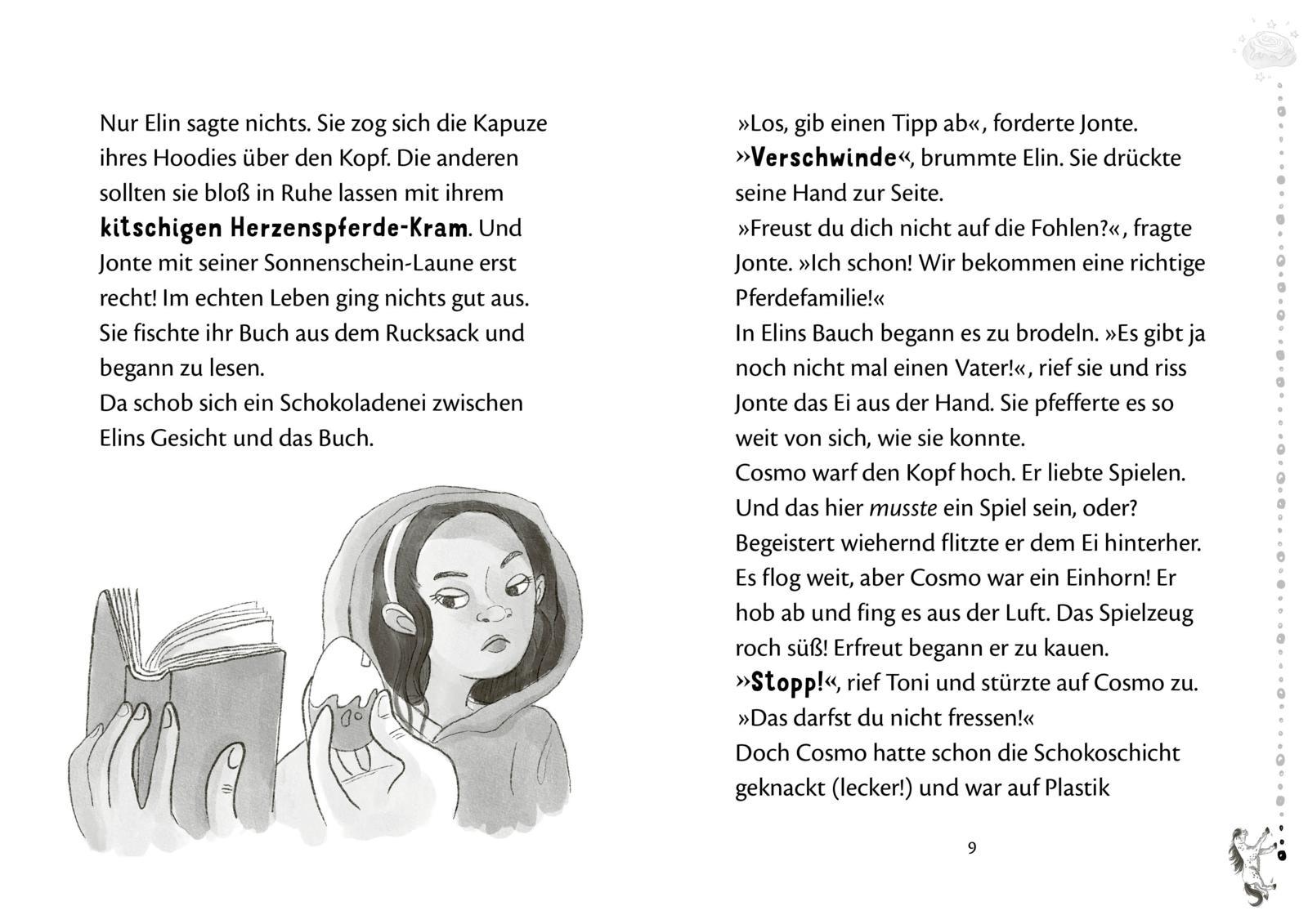 Beispielinhalt (Bild) Die Schule der Herzenspferde 3: Zorro & Elin
