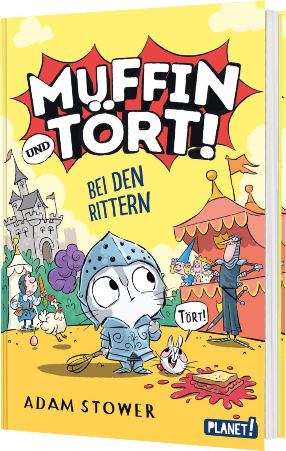 Vorderes Coverbild Muffin und Tört! 2: Bei den Rittern