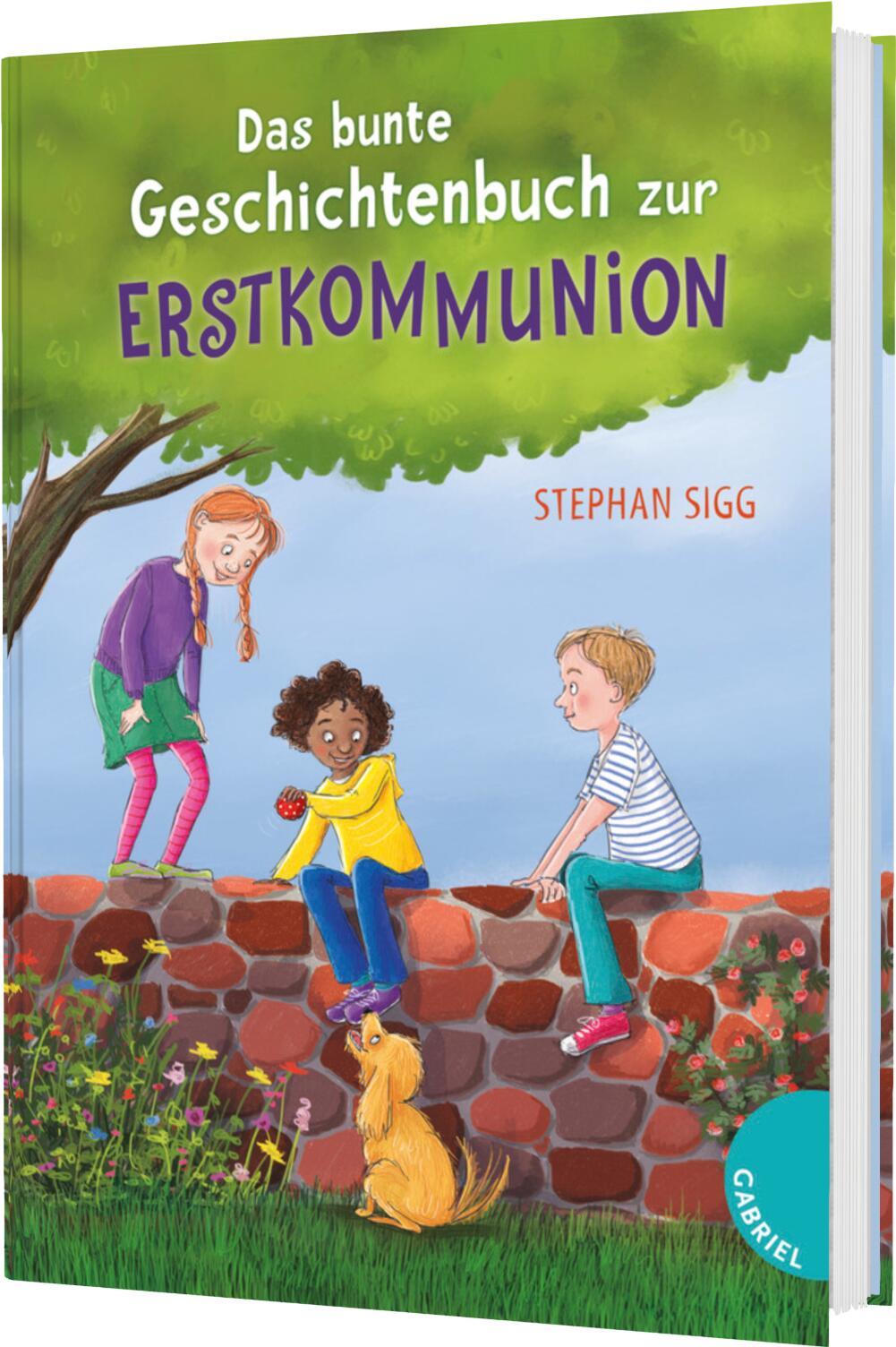 Vorderes Coverbild Das bunte Geschichtenbuch zur Erstkommunion