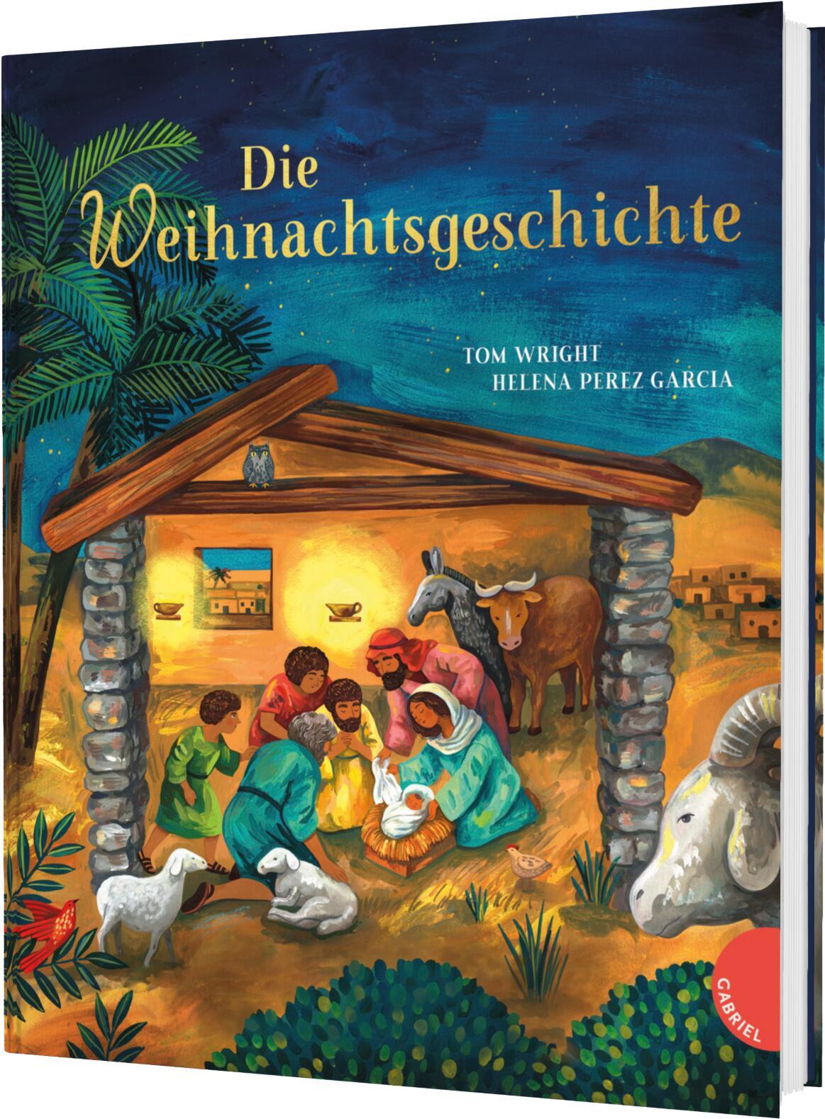 Vorderes Coverbild Die Weihnachtsgeschichte
