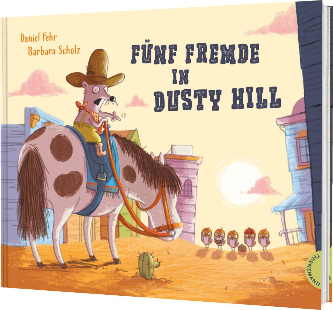 Vorderes Coverbild Fünf Fremde in Dusty Hill