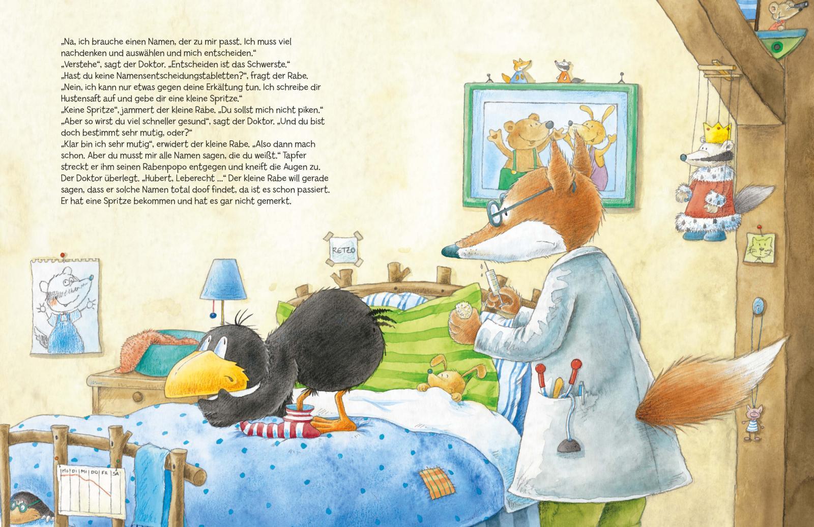 Beispielinhalt (Bild) Der kleine Rabe Socke: Alles Abenteuer vom kleinen Raben Socke