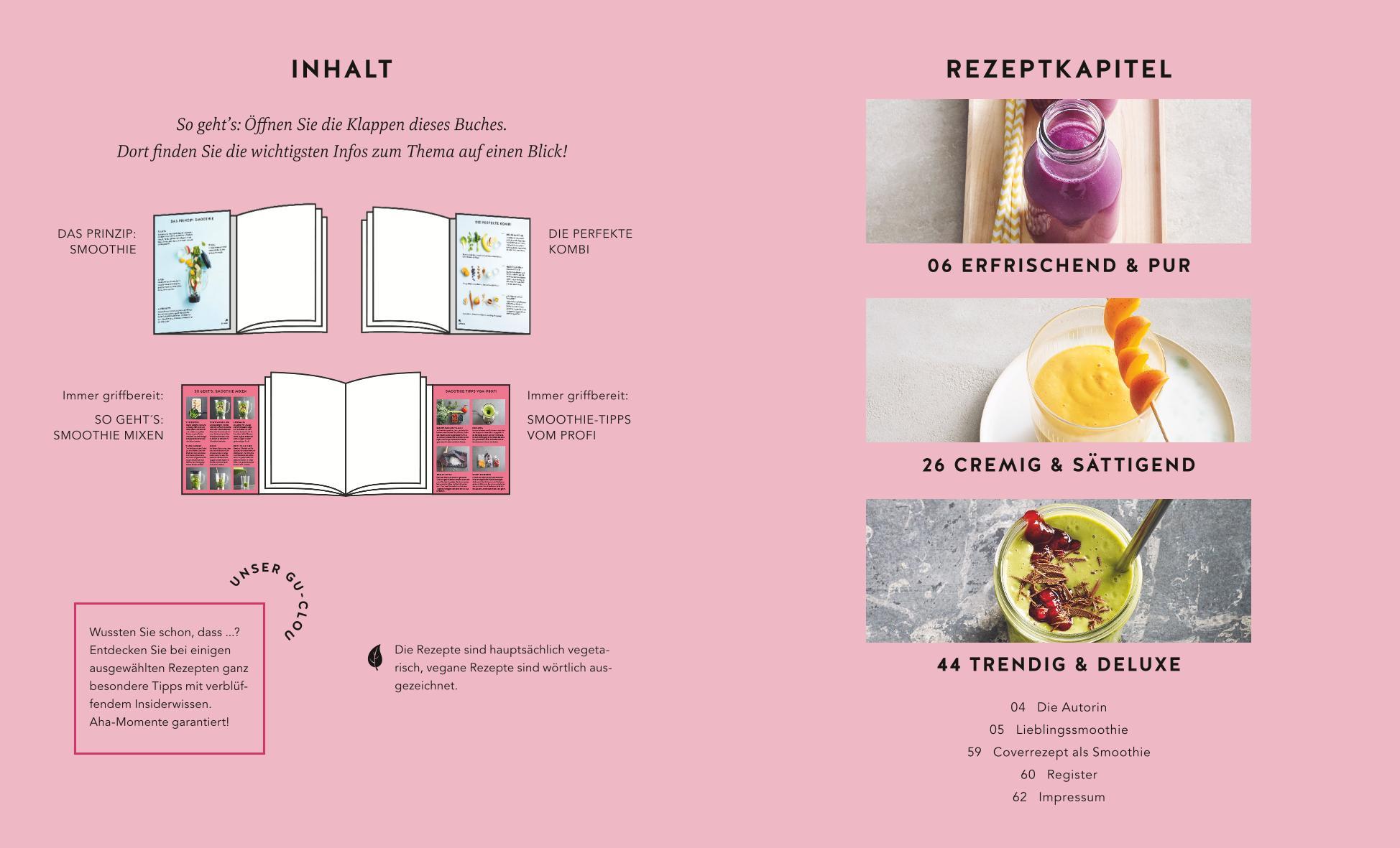 Beispielinhalt (Bild) Smoothies