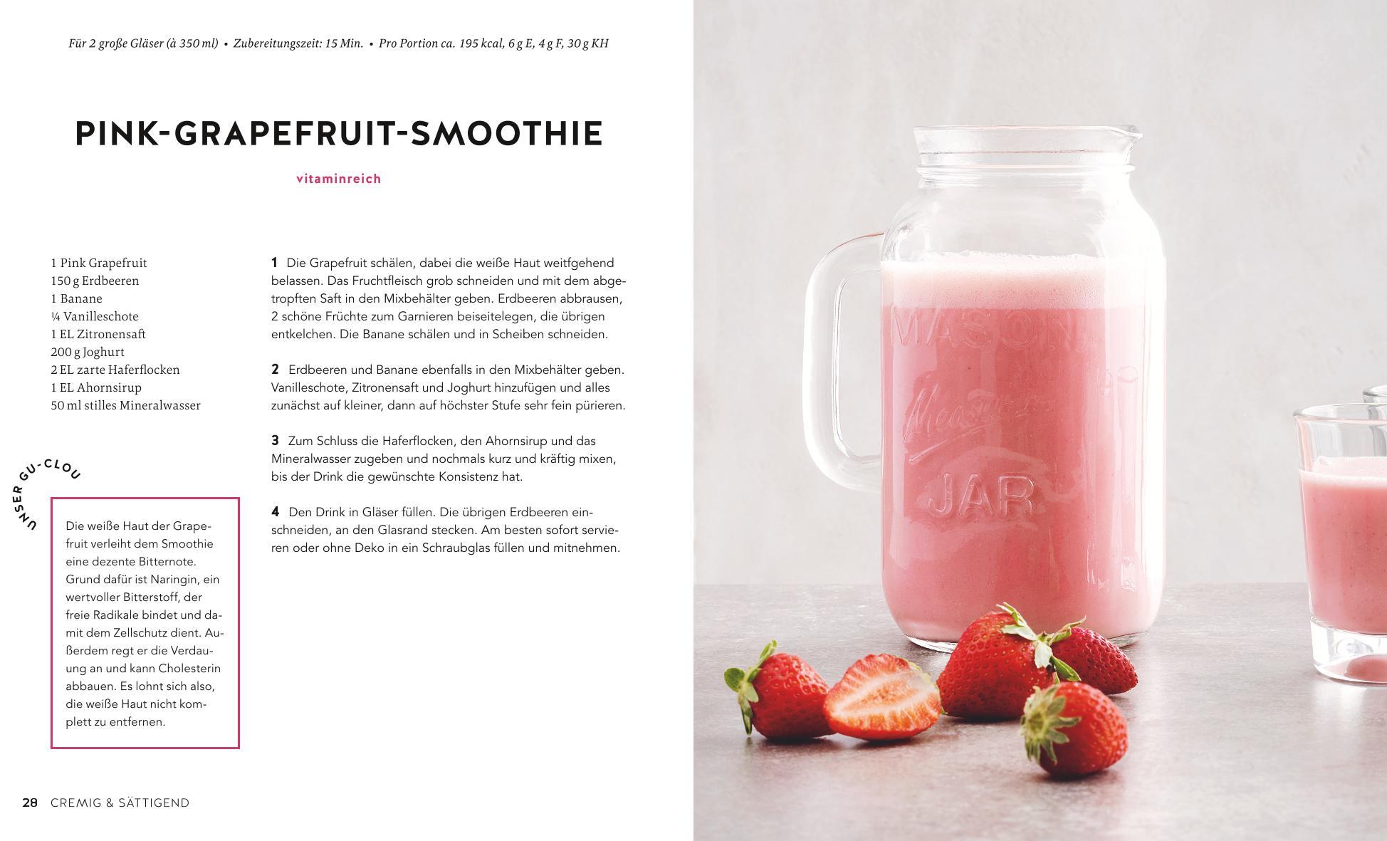 Beispielinhalt (Bild) Smoothies