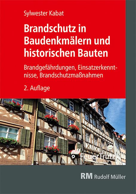 Vorderes Coverbild Brandschutz in Baudenkmälern und historischen Bauten