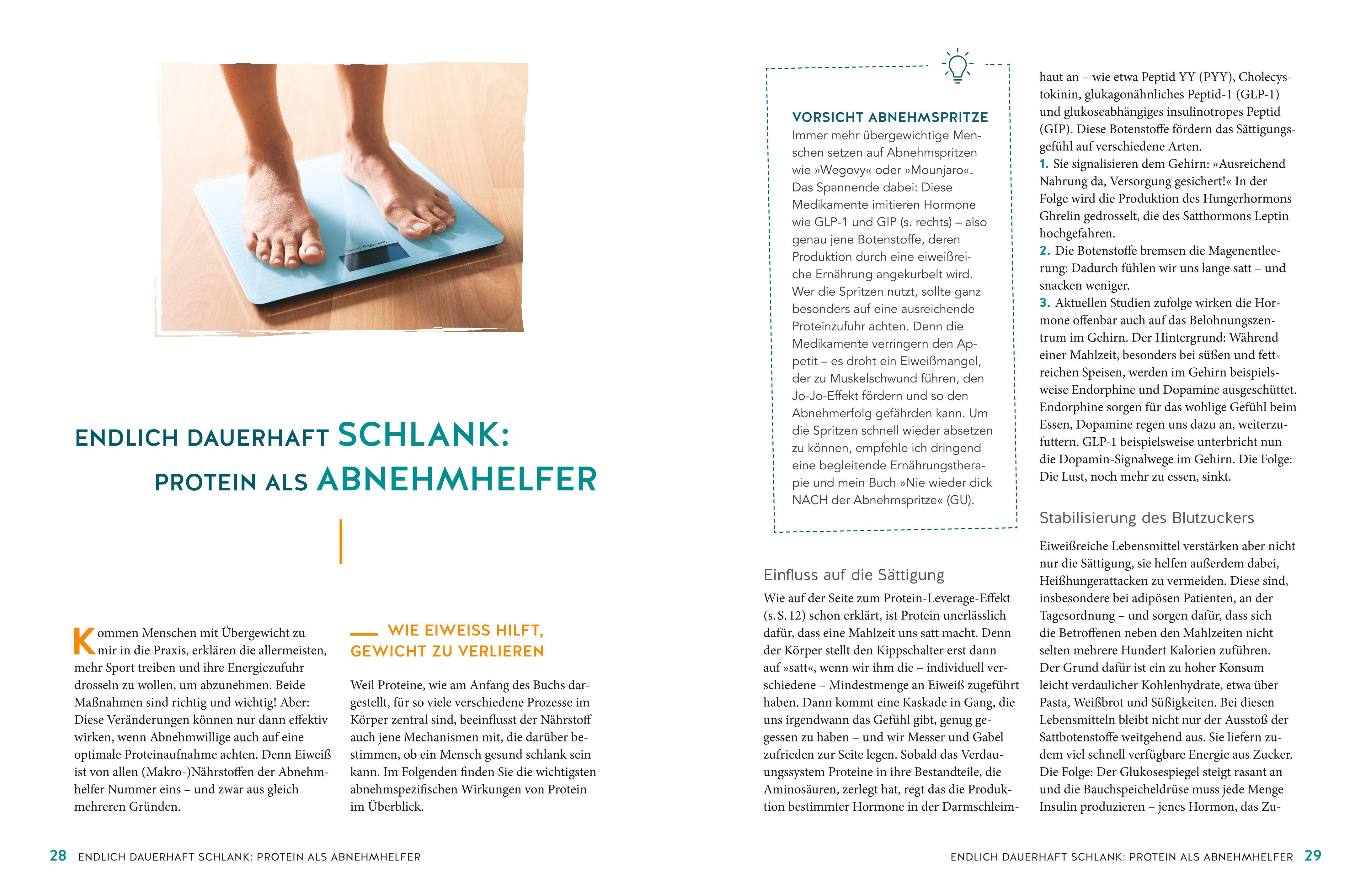 Beispielinhalt (Bild) Gamechanger Protein