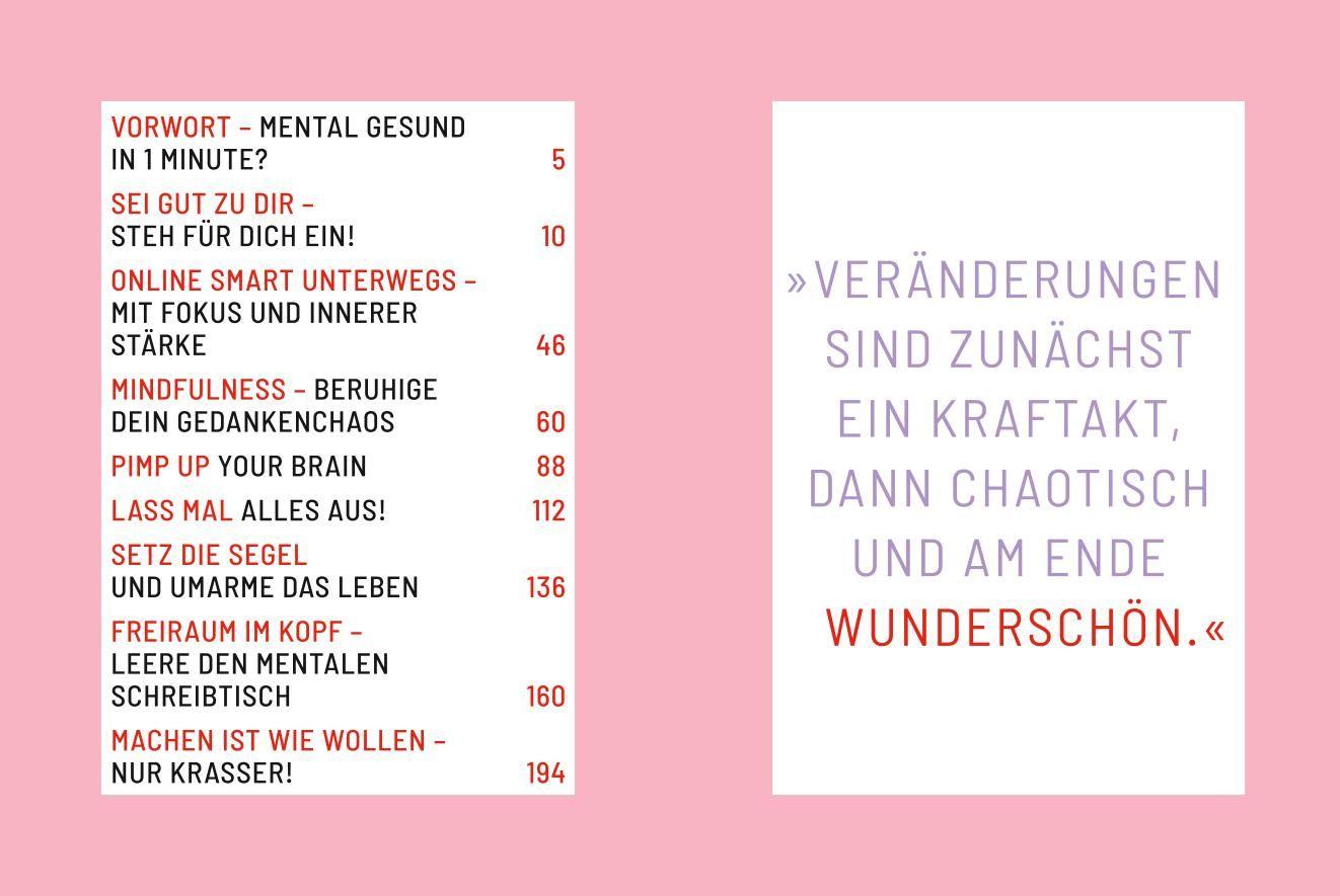 Beispielinhalt (Bild) Die 1-Minuten-Strategie gegen mentale Erschöpfung