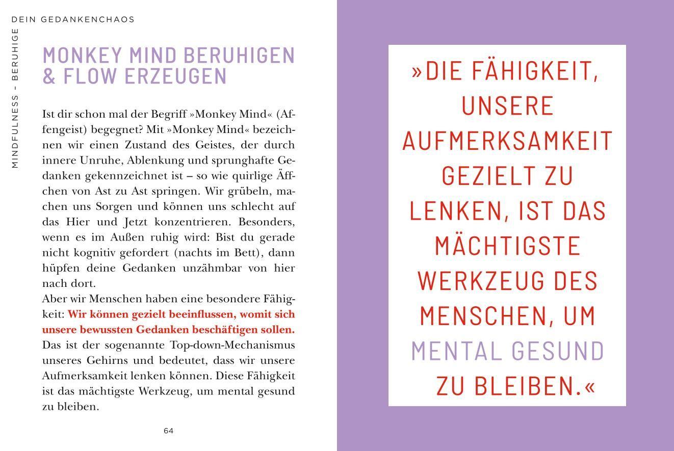 Beispielinhalt (Bild) Die 1-Minuten-Strategie gegen mentale Erschöpfung