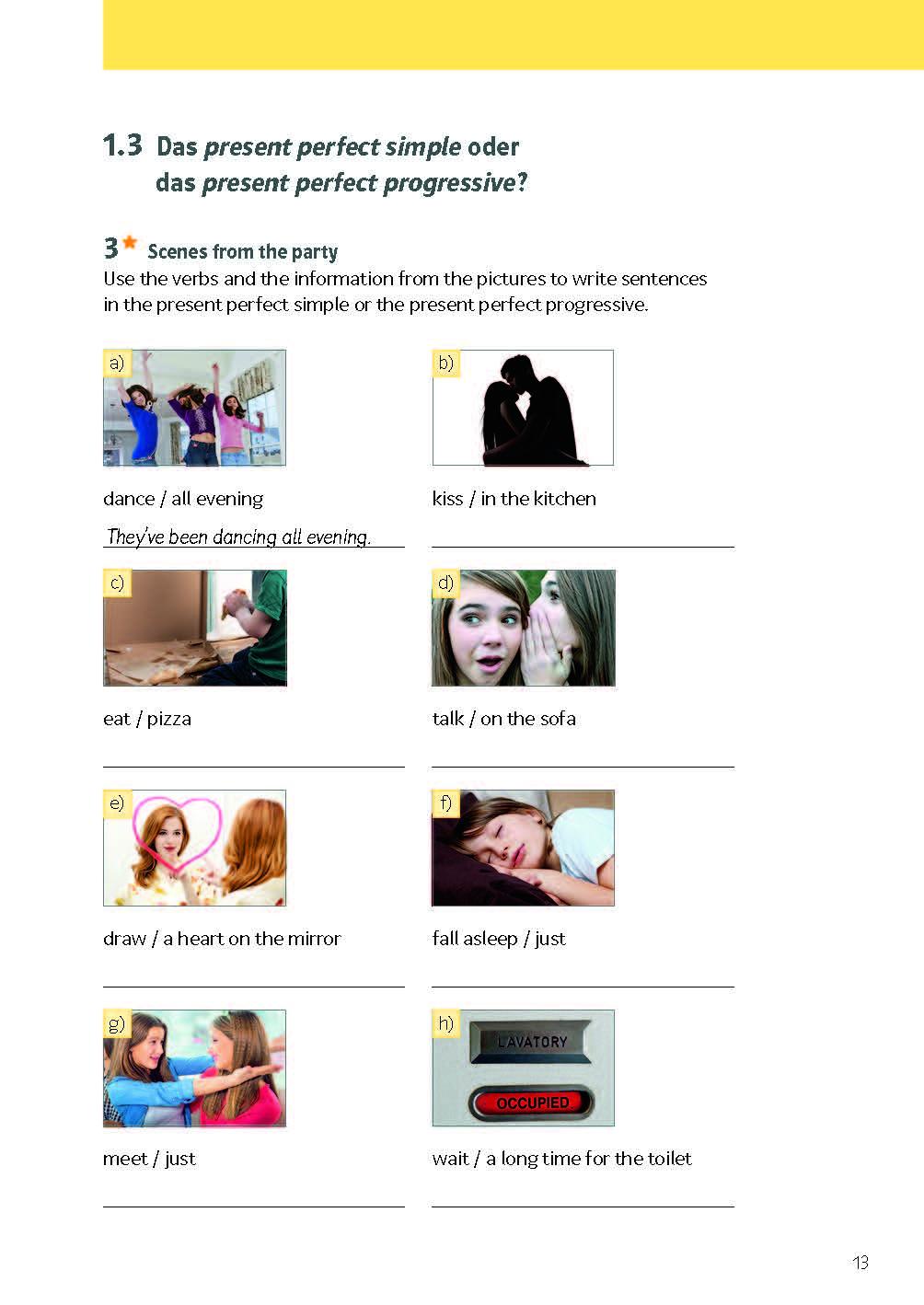 Beispielinhalt (Bild) KomplettTrainer Gymnasium Englisch 7. Klasse