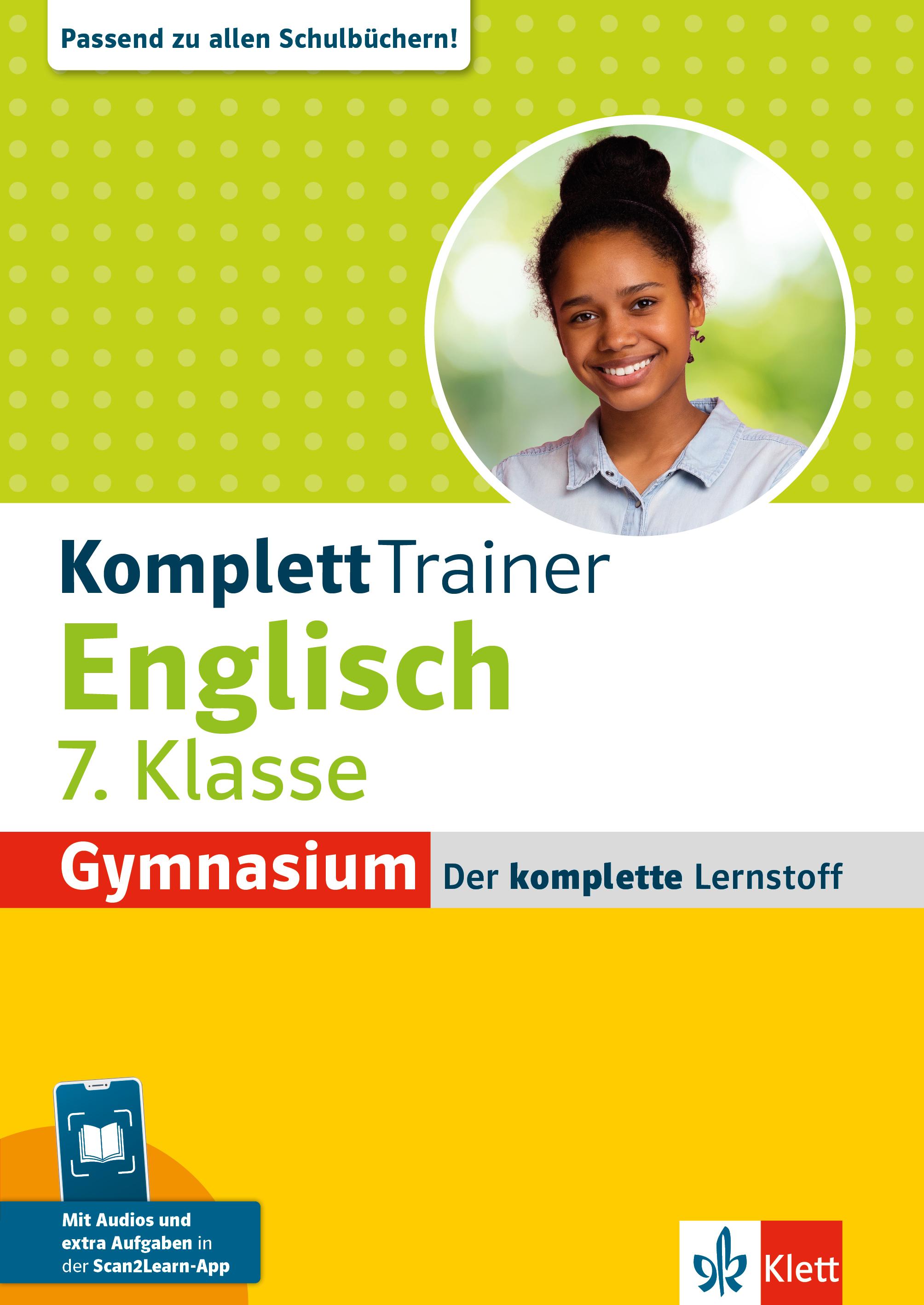 Vorderes Coverbild KomplettTrainer Gymnasium Englisch 7. Klasse
