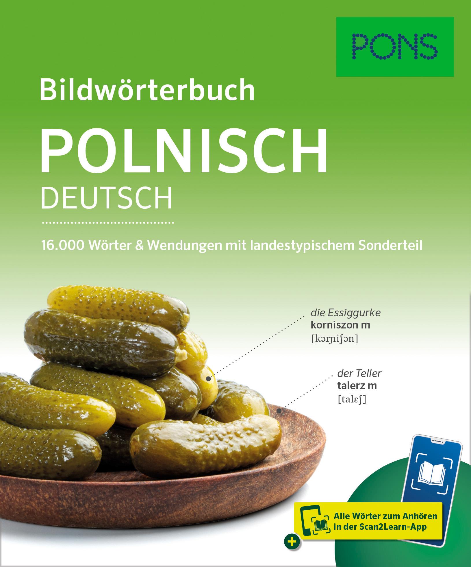 Vorderes Coverbild PONS Bildwörterbuch Polnisch