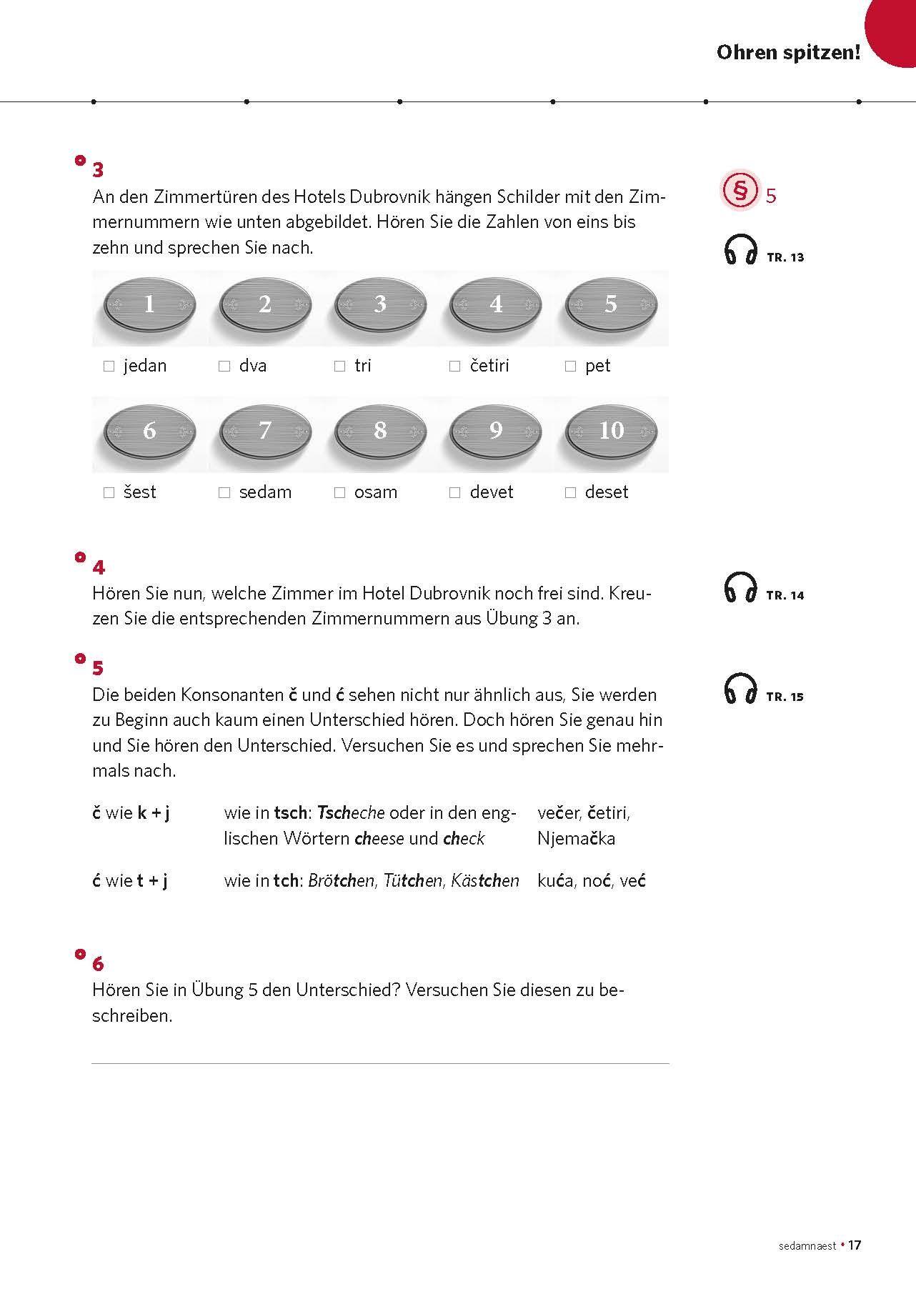 Beispielinhalt (Bild) PONS Power-Sprachkurs Kroatisch