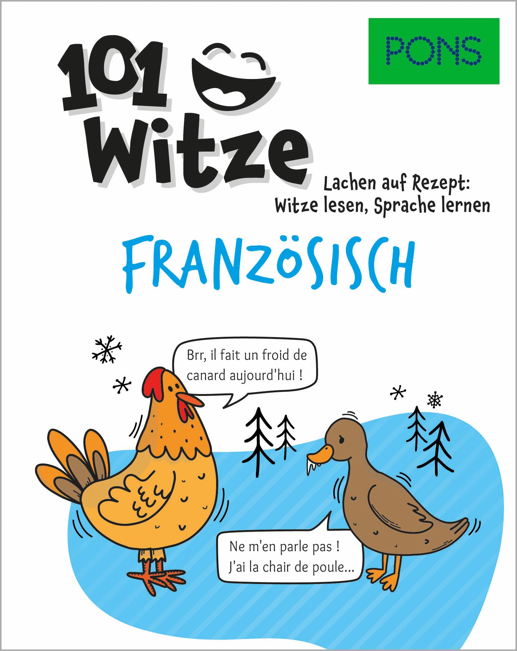 Vorderes Coverbild PONS 101 Witze Französisch
